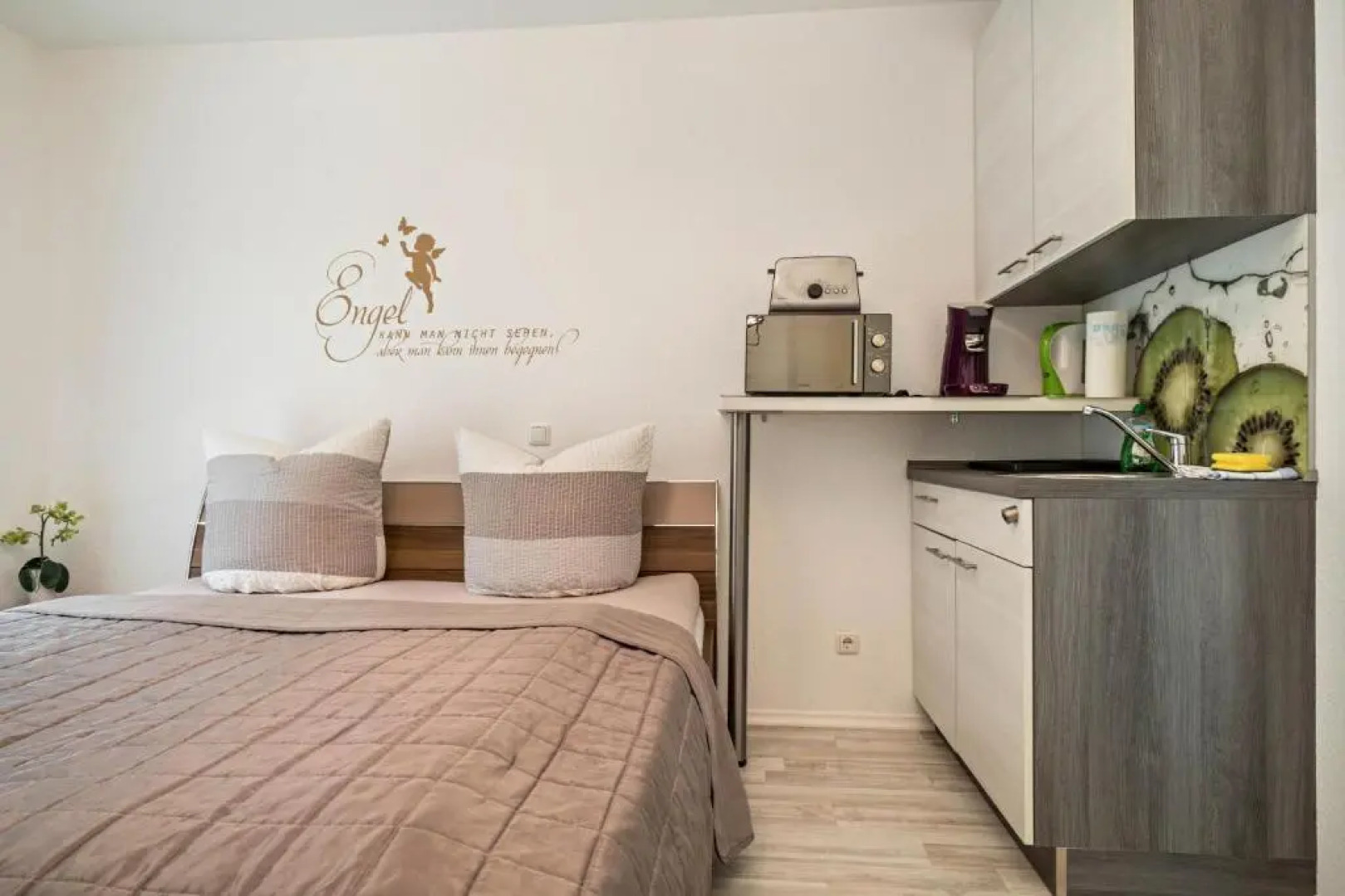 Apartment mit Kaffeeküche für Zwei