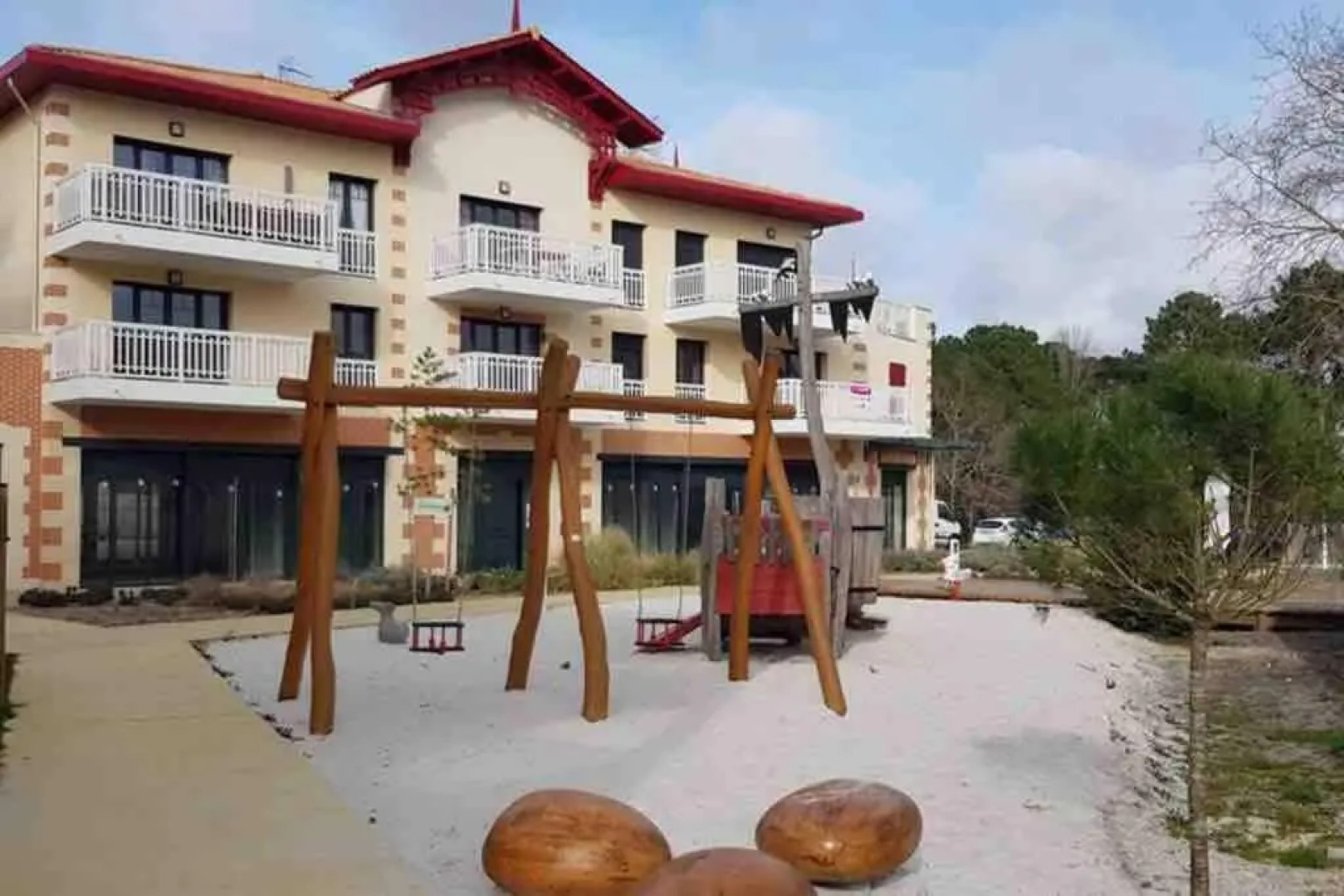 Maison entre Le Pyla et Arcachon, piscine commune