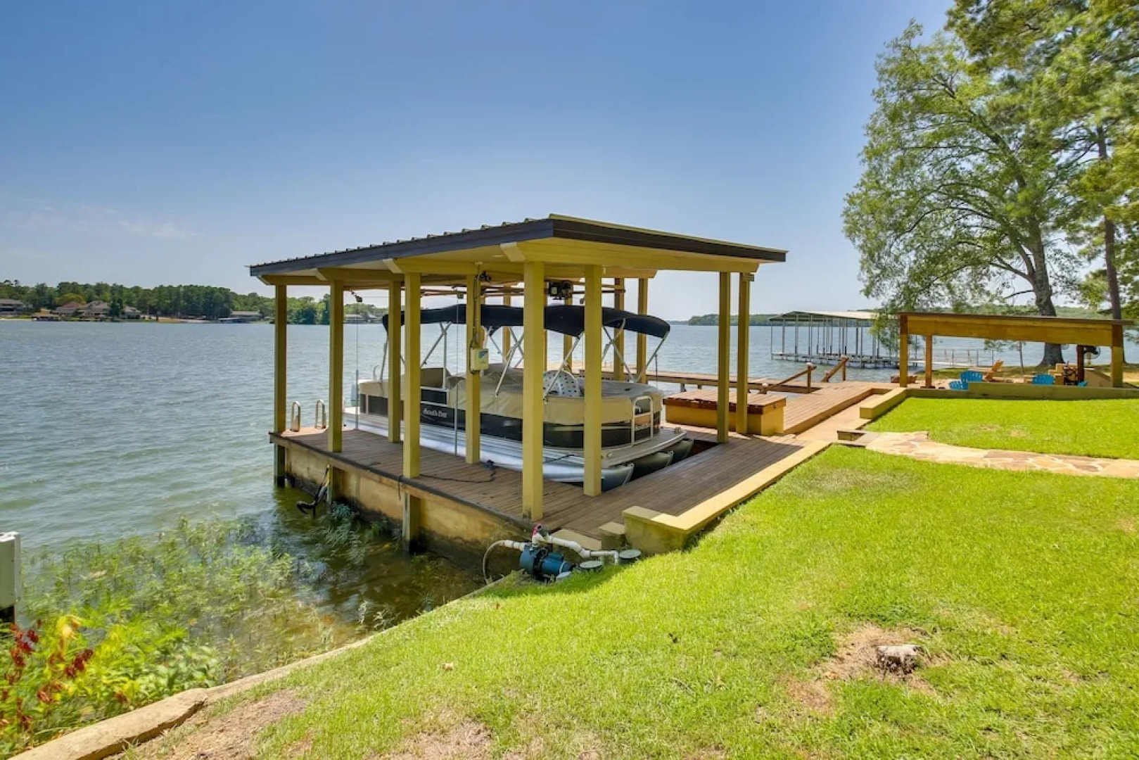 Waterfront Lake Hamilton Home w/ Private Dock