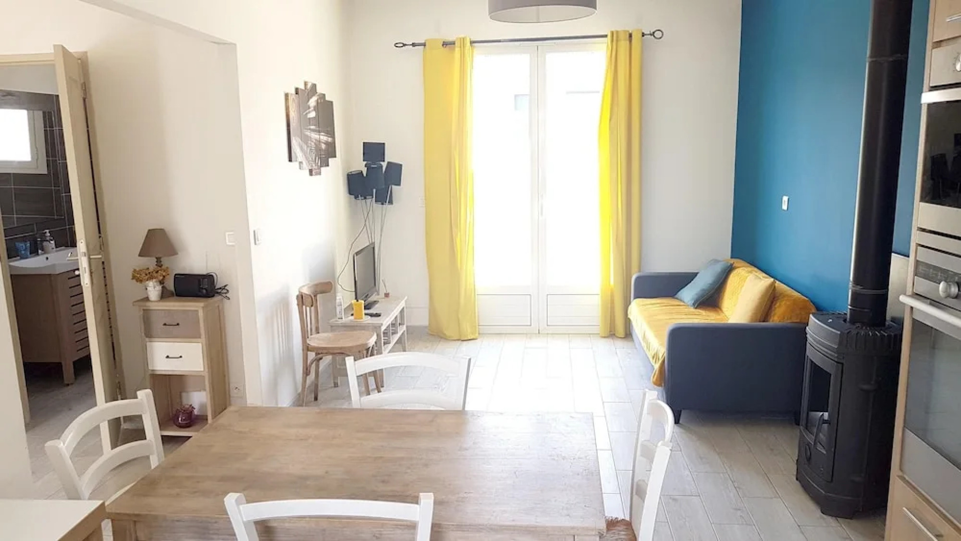 House With 2 Bedrooms in Lucciana, With Wonderful Mountain View, Enclo