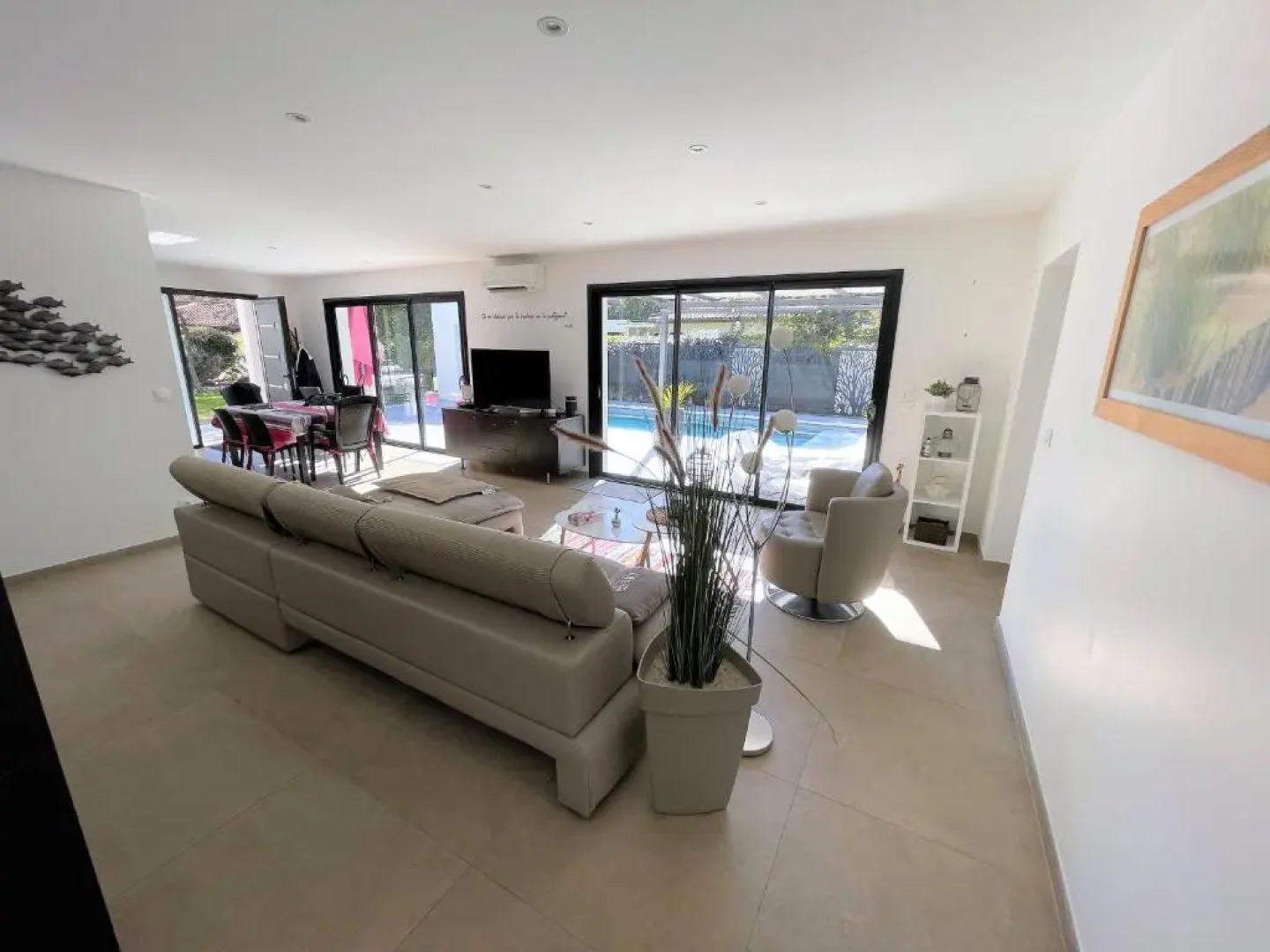 VILLA LUCIA, 8 PERS, au calme, proche plage à Vieux-Boucau