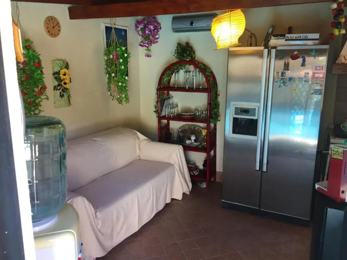 2 bedrooms appartement with private pool furnished terrace and wifi at Giugliano in Campania 5 km away from the beach