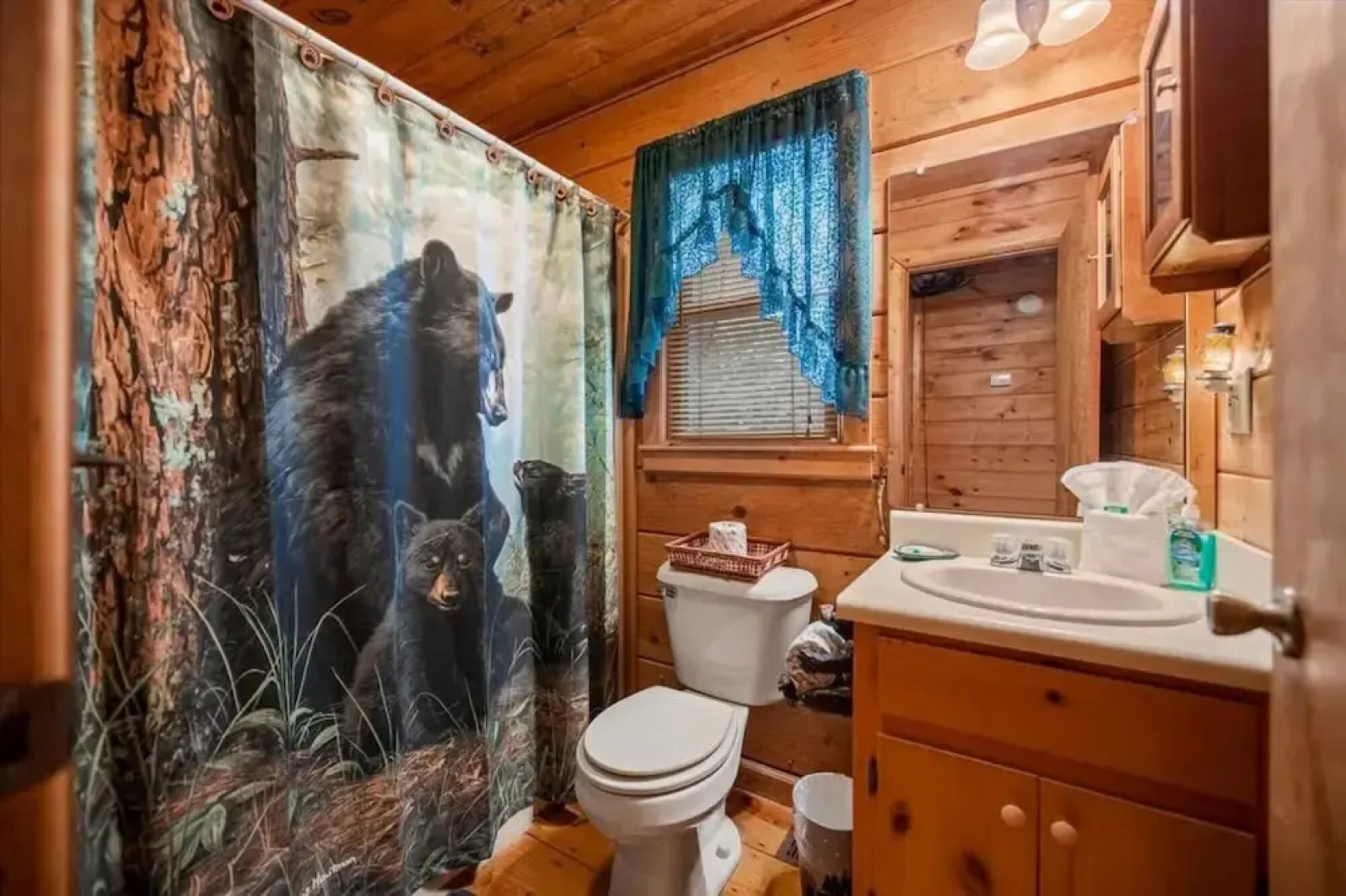 Bear Necessities-cozy Cabin Beside Briar Creek Fire pit Wifi and pet Friendly