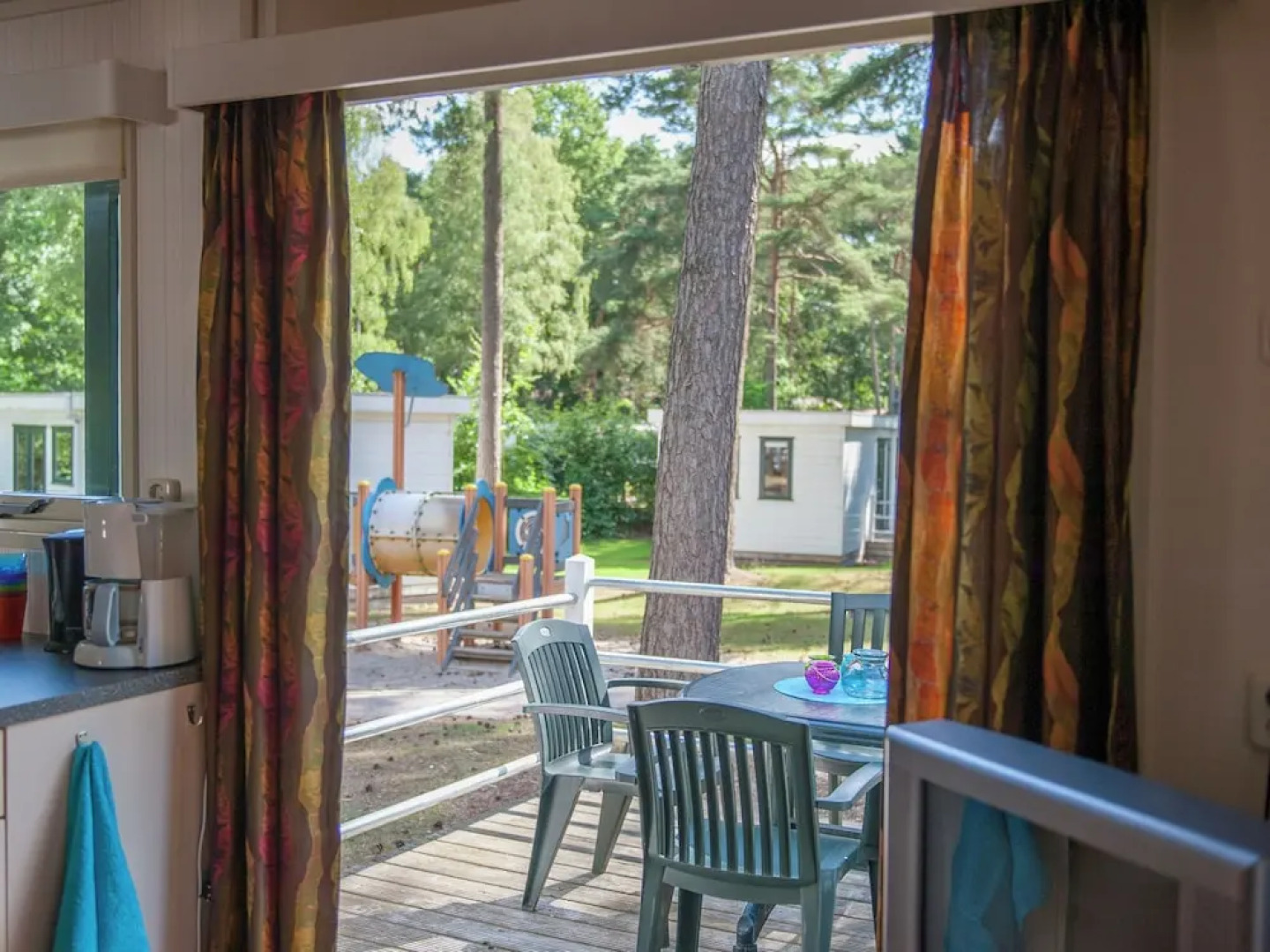 Ground Floor Chalet With Microwave in Natural Surroundings