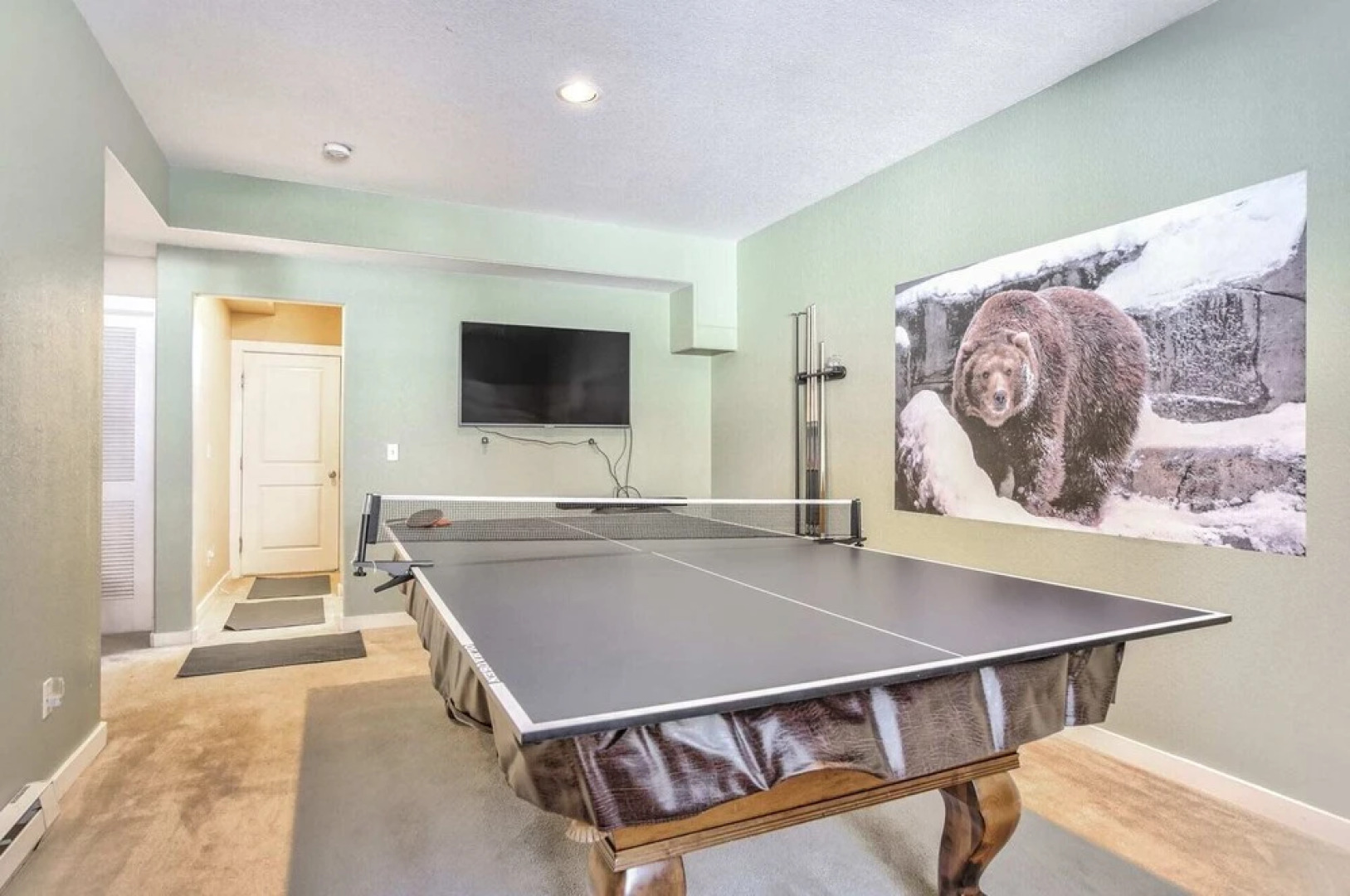 4bdhot Tubping Pong, Pool Table, Gymmnt Retreat