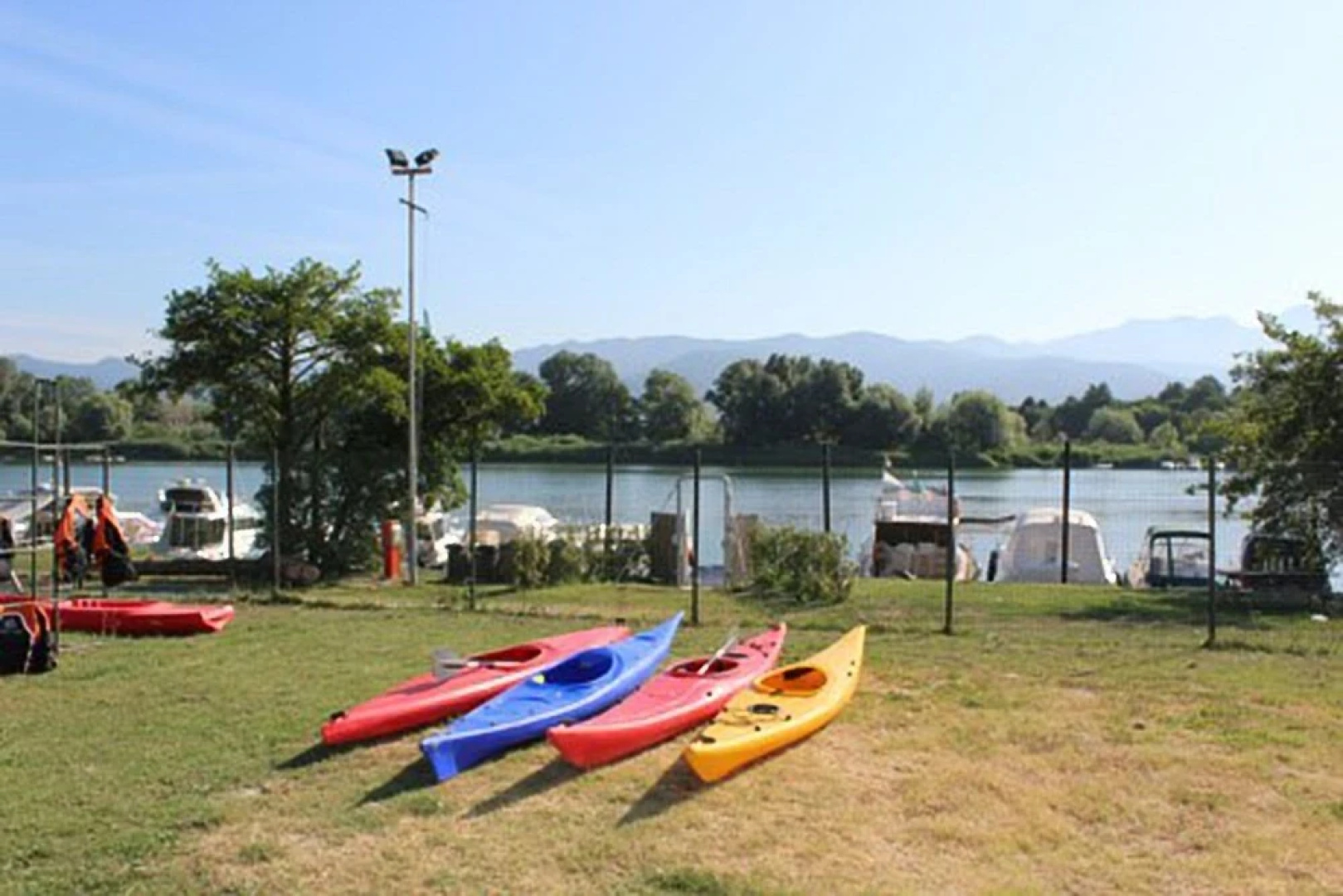 Holiday chalets on Camping River Village
