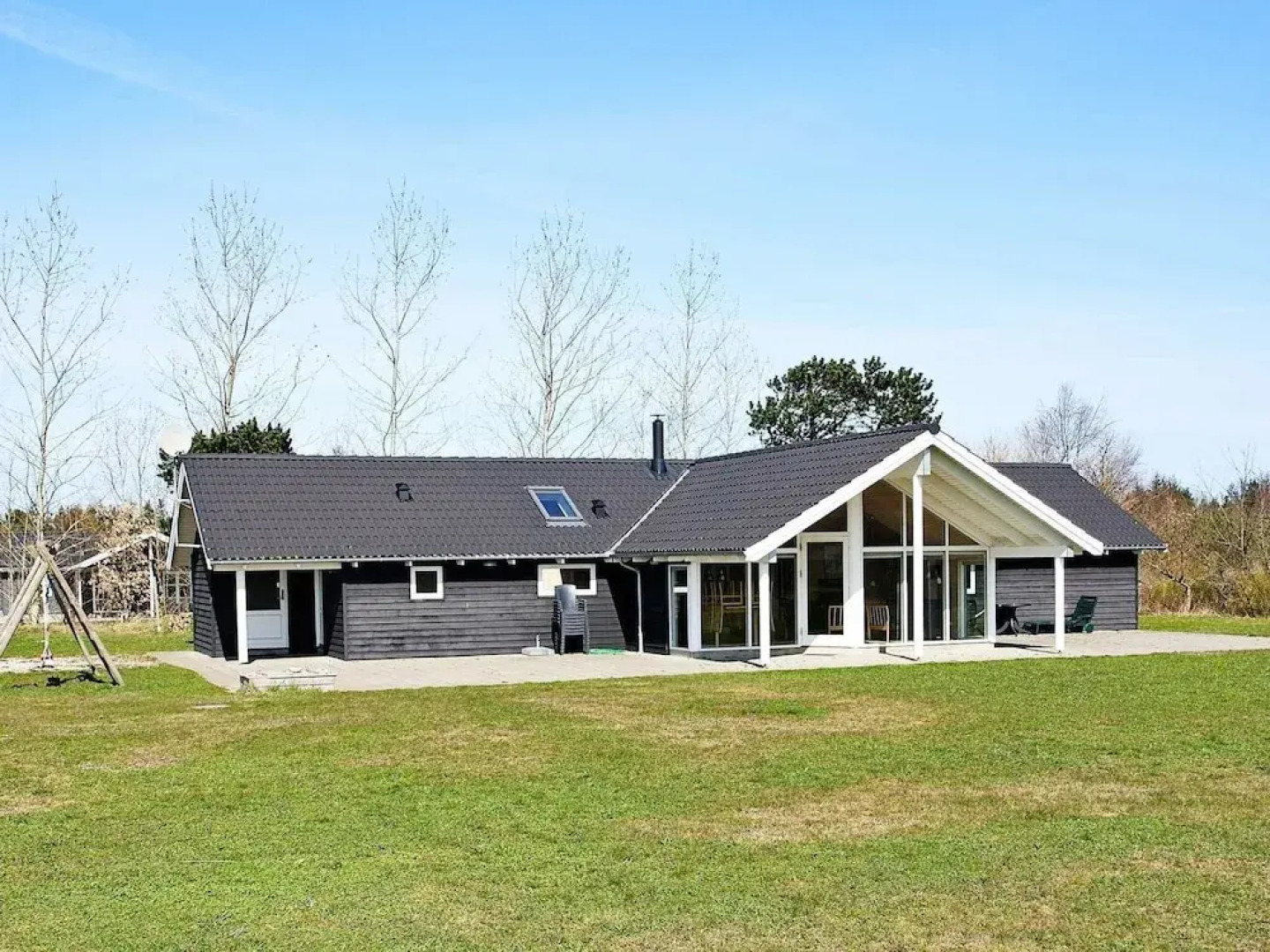 Stylish Holiday Home in Hojslev Denmark With Whirlpool