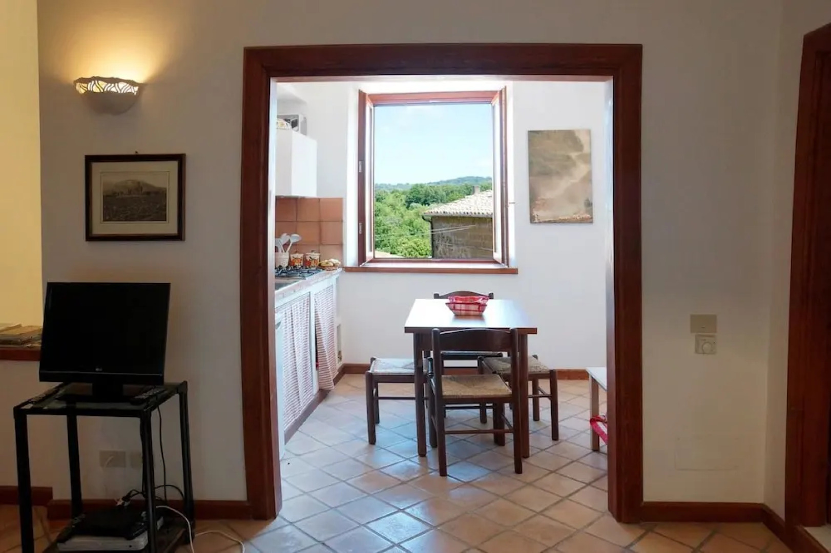 Apartment With 2 Bedrooms in Barbarano Romano, With Wonderful City Vie