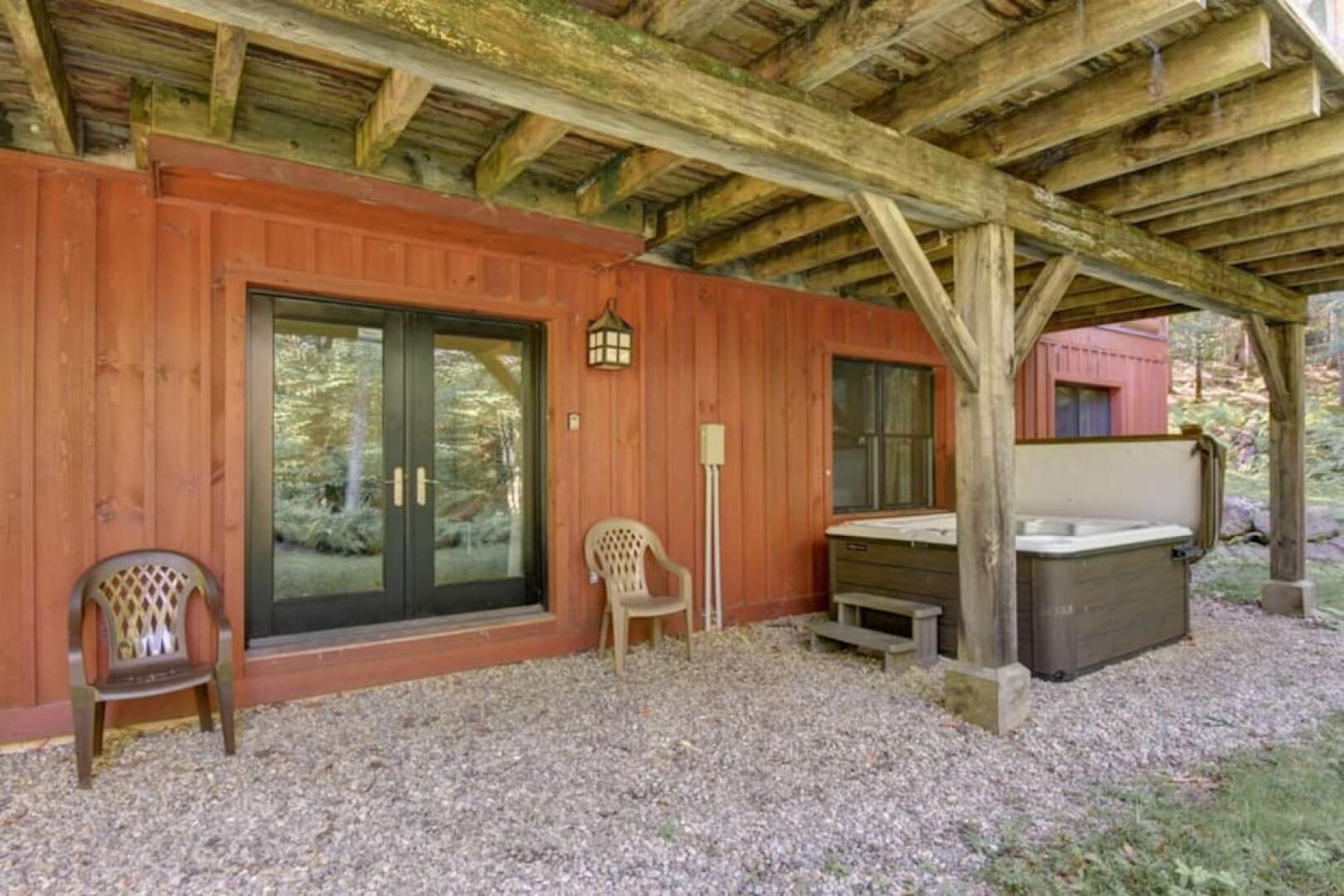 Spacious log Cottage Resort Access Citq 242255