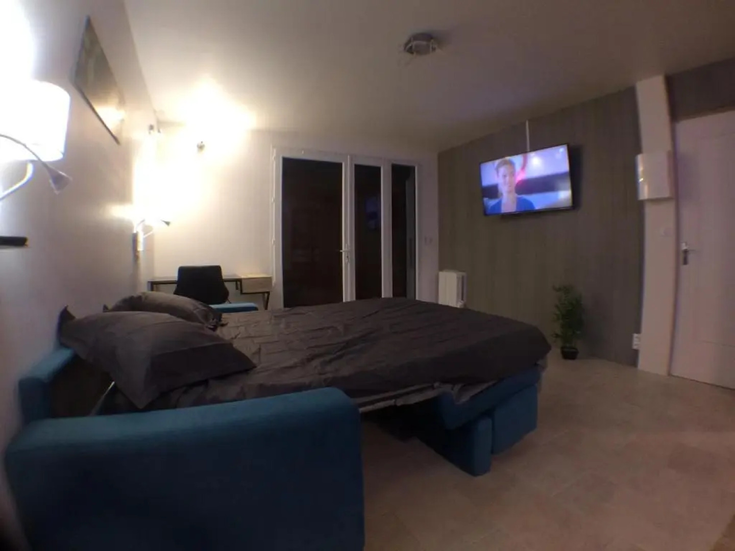 Rare, cosy studio terrasse au coeur de St-Jorioz