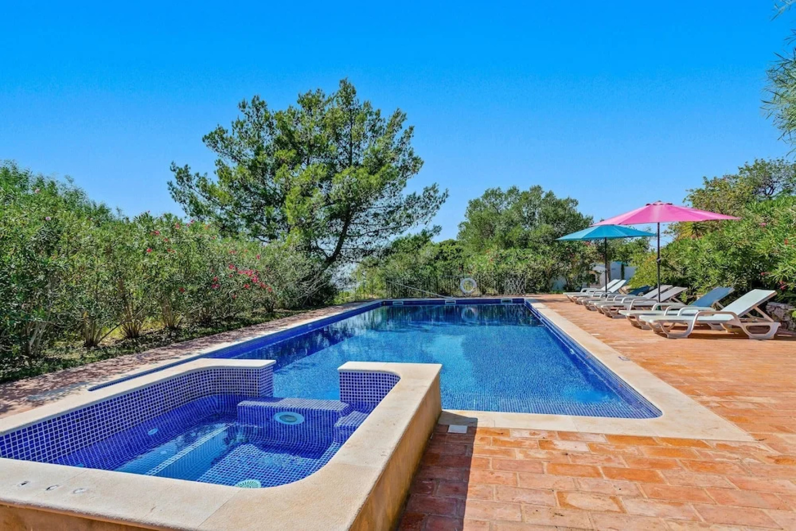 Villa With 4 Bedrooms in Tunes, With Wonderful City View, Private Pool