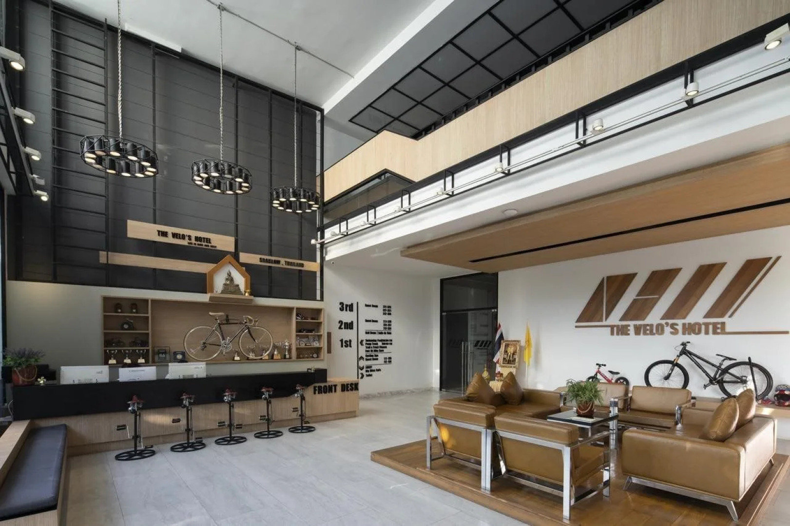 The VELO'S hotel and BMX Pump Track