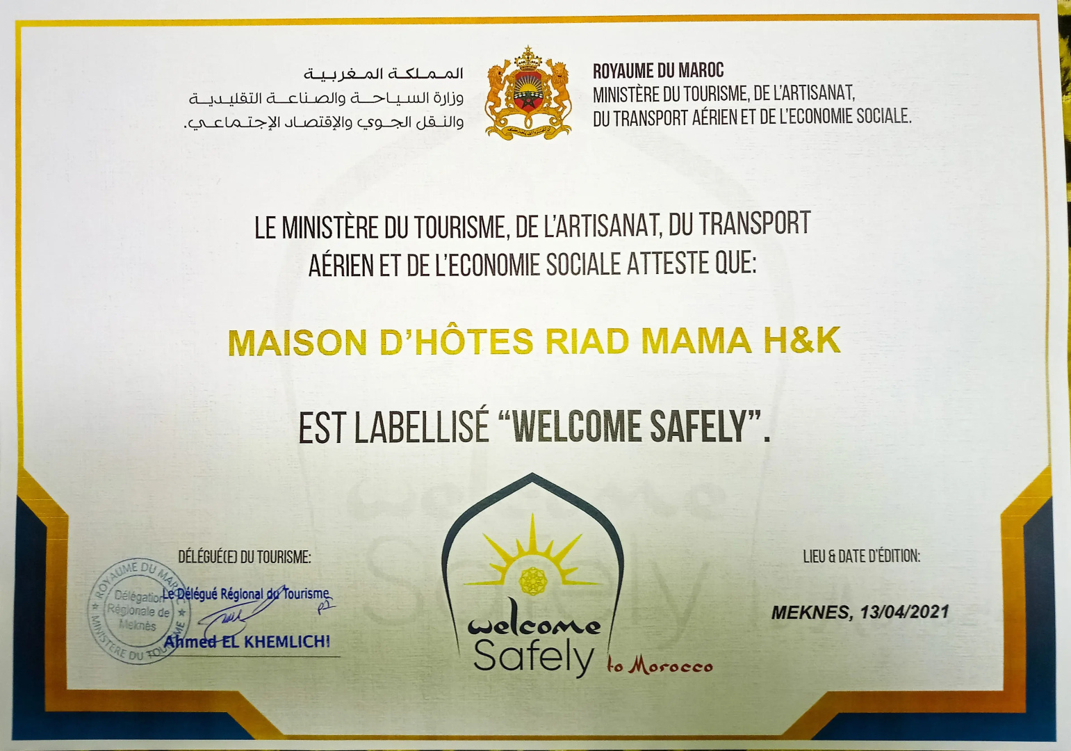 Riad Mama H&K