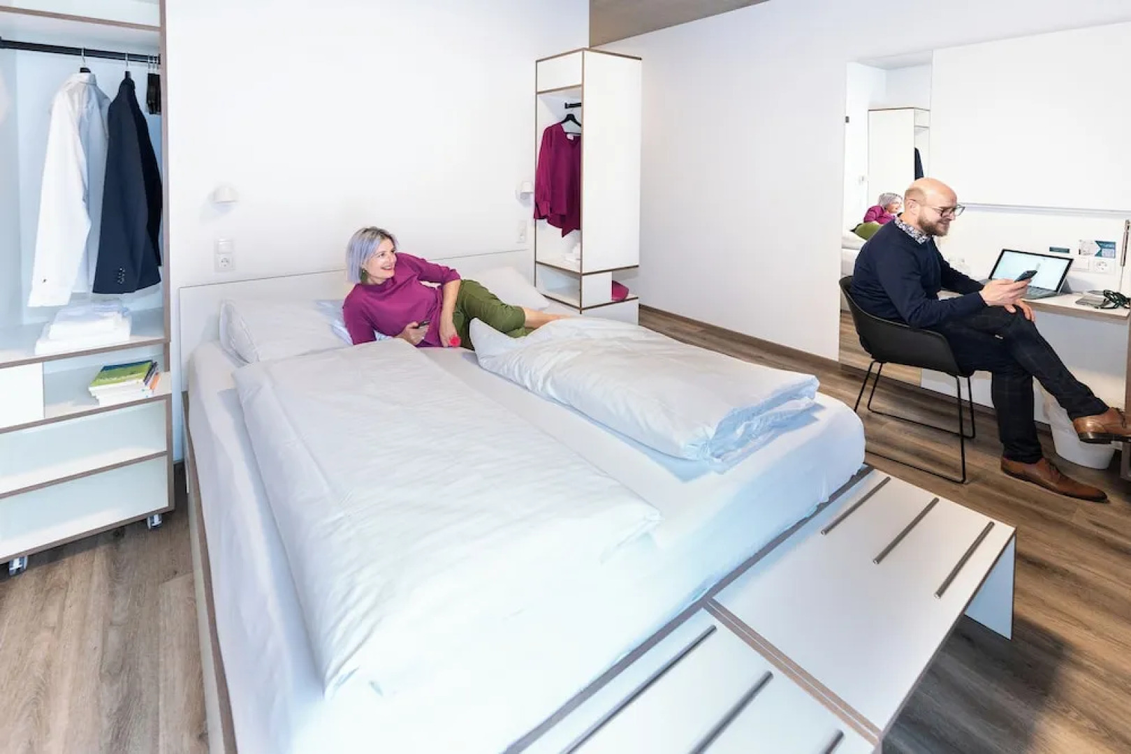 Motel Schlafraum Schlüßlberg - Dein smartes Hotel