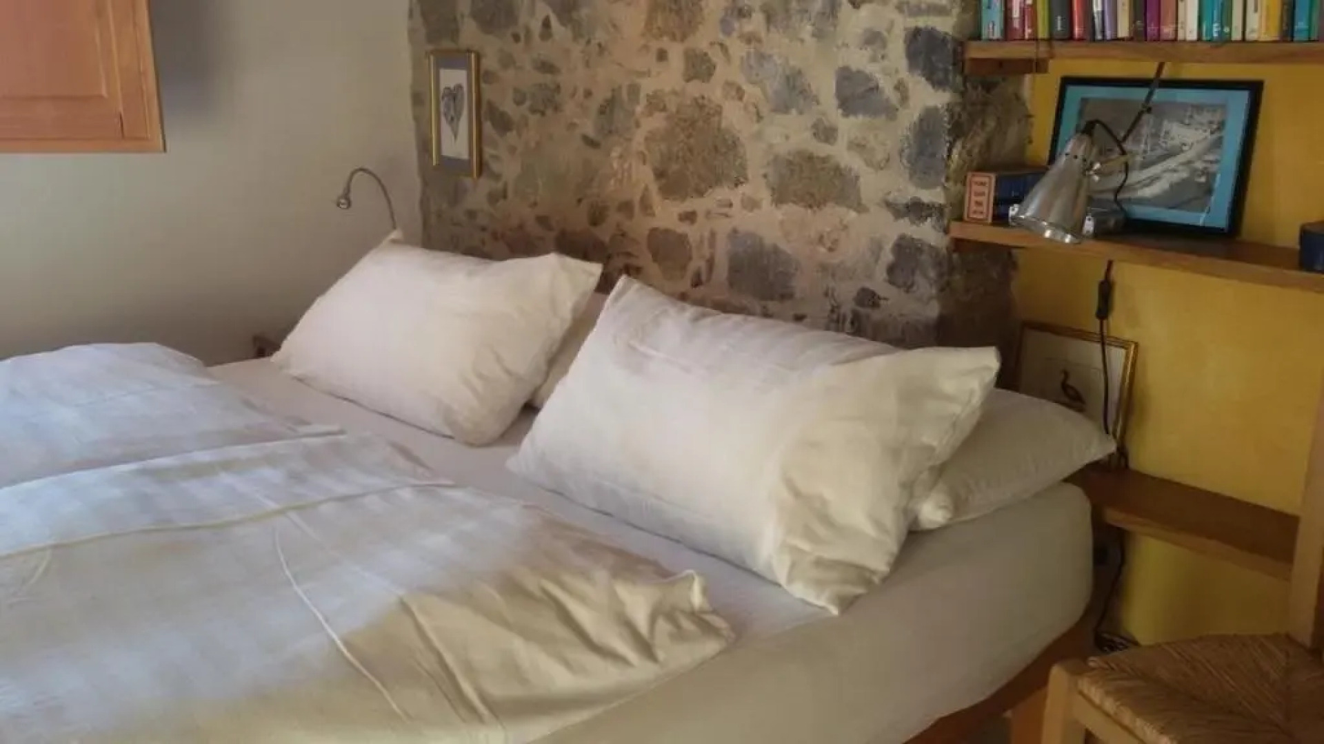 Ferienwohnung für 2-3 Personen in Natursteinhaus mit Terrasse