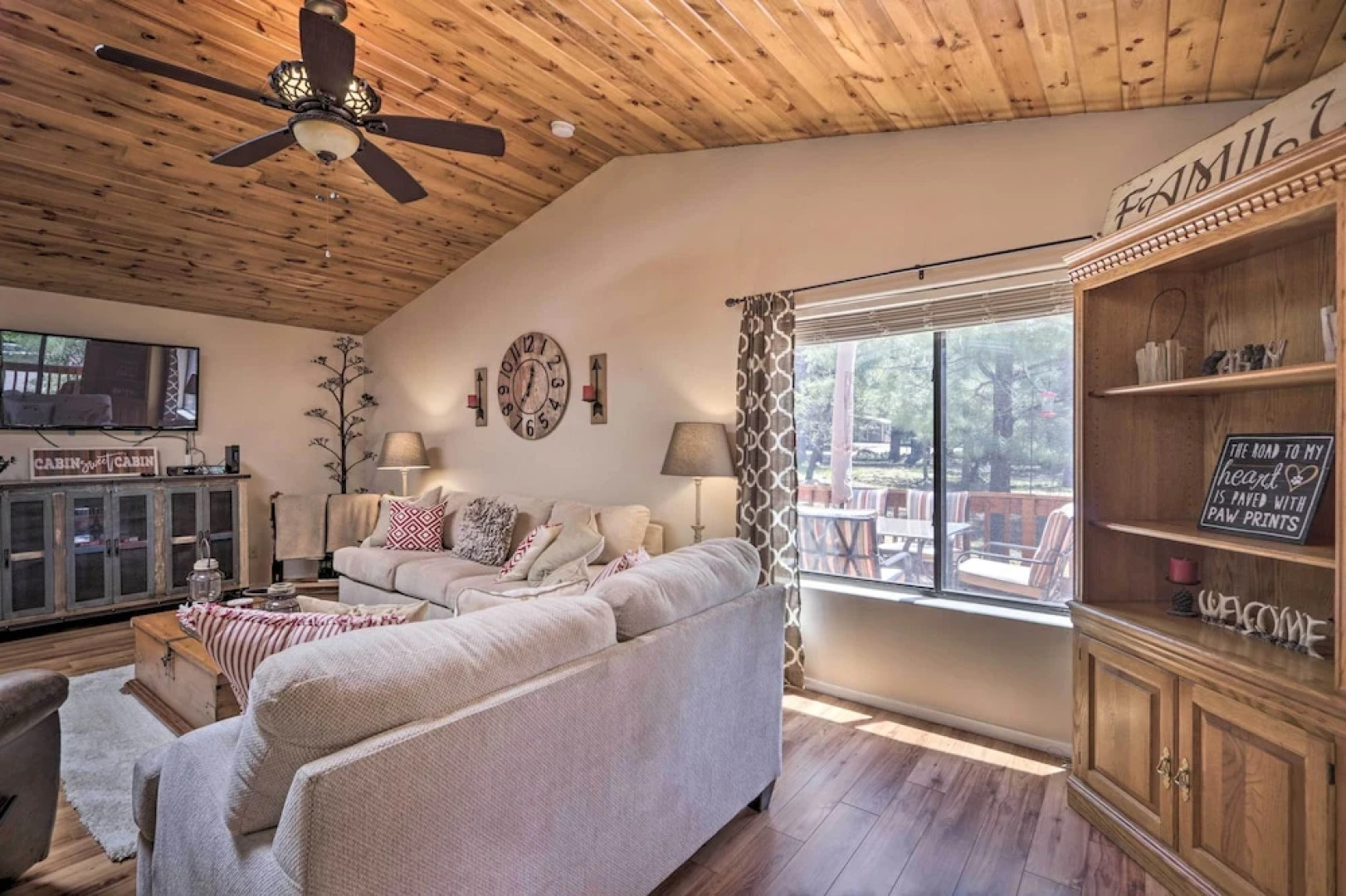 'hilda's Cabin' Mtn-view Retreat in Pine!