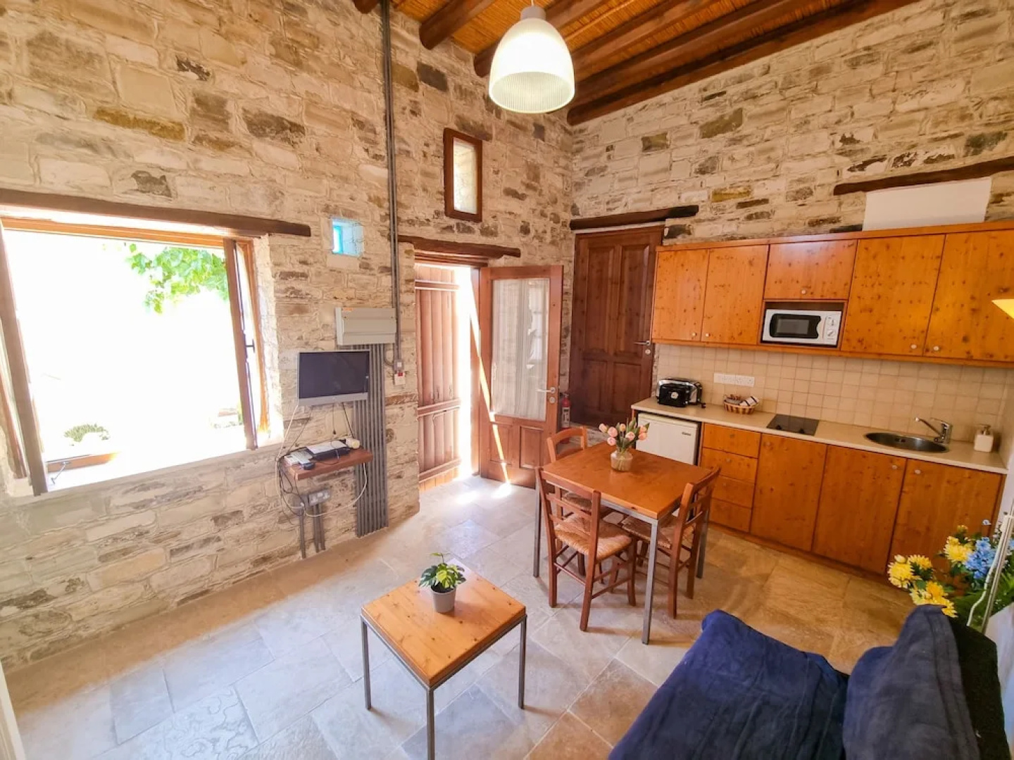 Skarinou's Landhouse Poolside Apartment