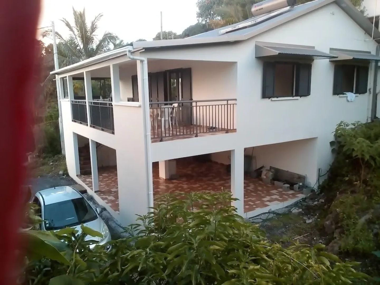 House with 2 Bedrooms in Sainte Rose, with Wonderful Sea View, Furnished Garden And Wifi - 2 Km From the Beach