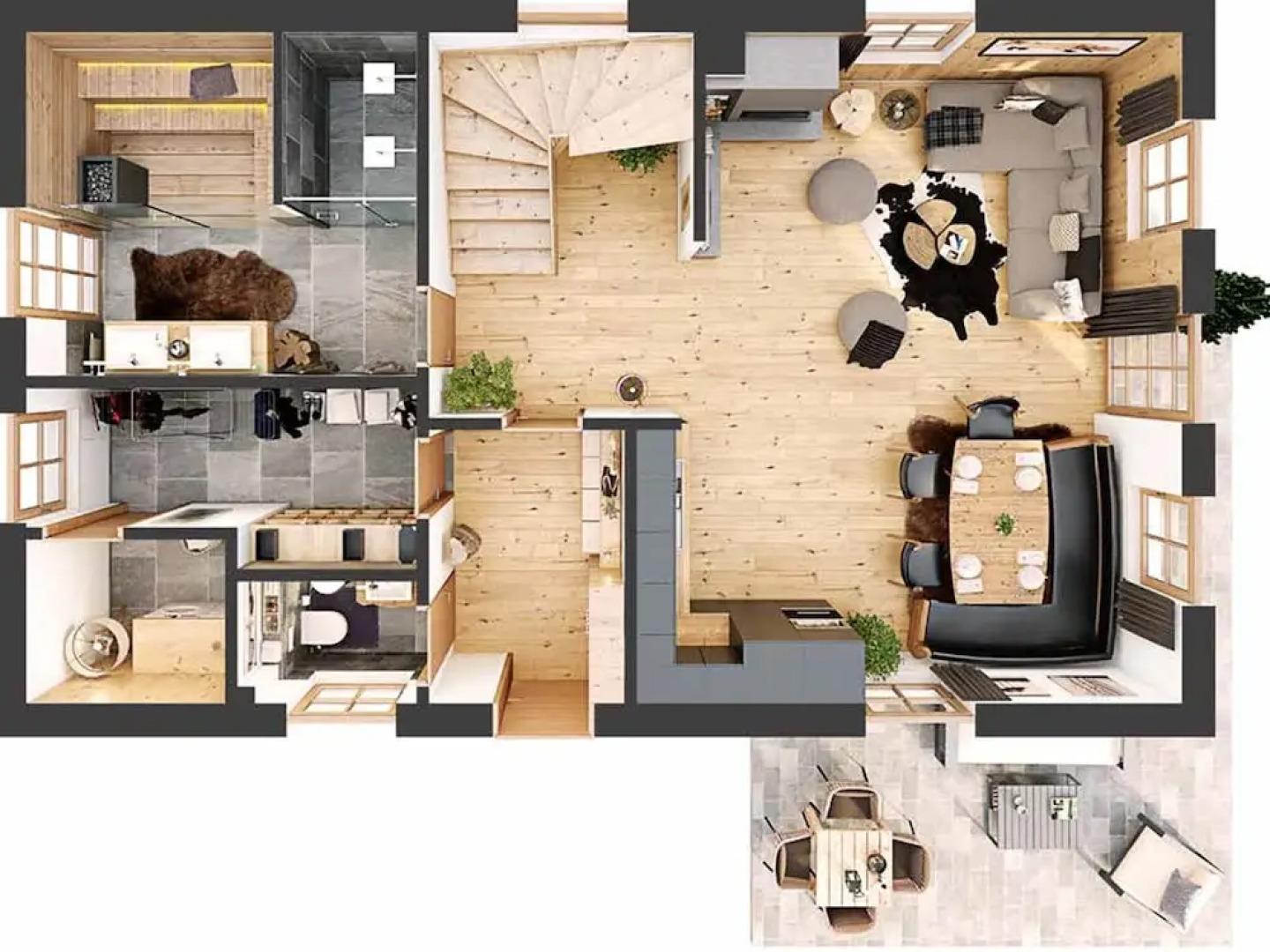 Stunning Chalet in Donnersbachwald Styria With Sauna