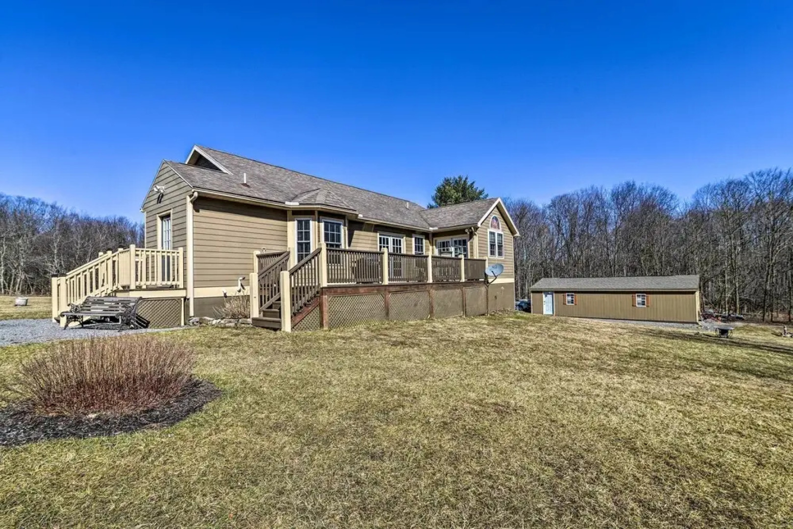 Private Family Home w/ Deck, Porch + Forest Views!