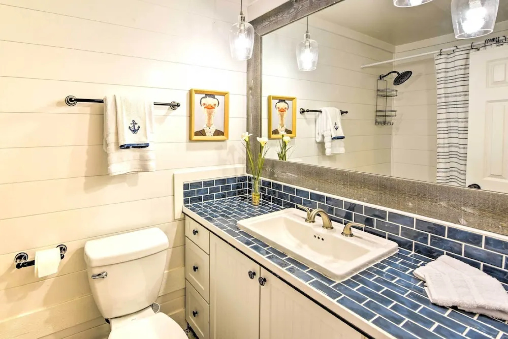 Bright Beaufort Home w/ Porch & Fire Pit!