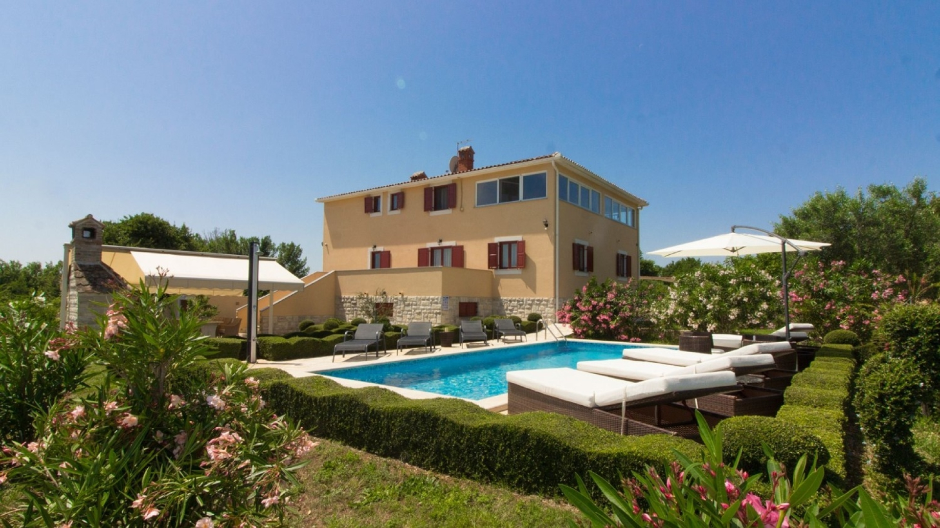 Holiday house Kova - private pool: Liznjan, Istria