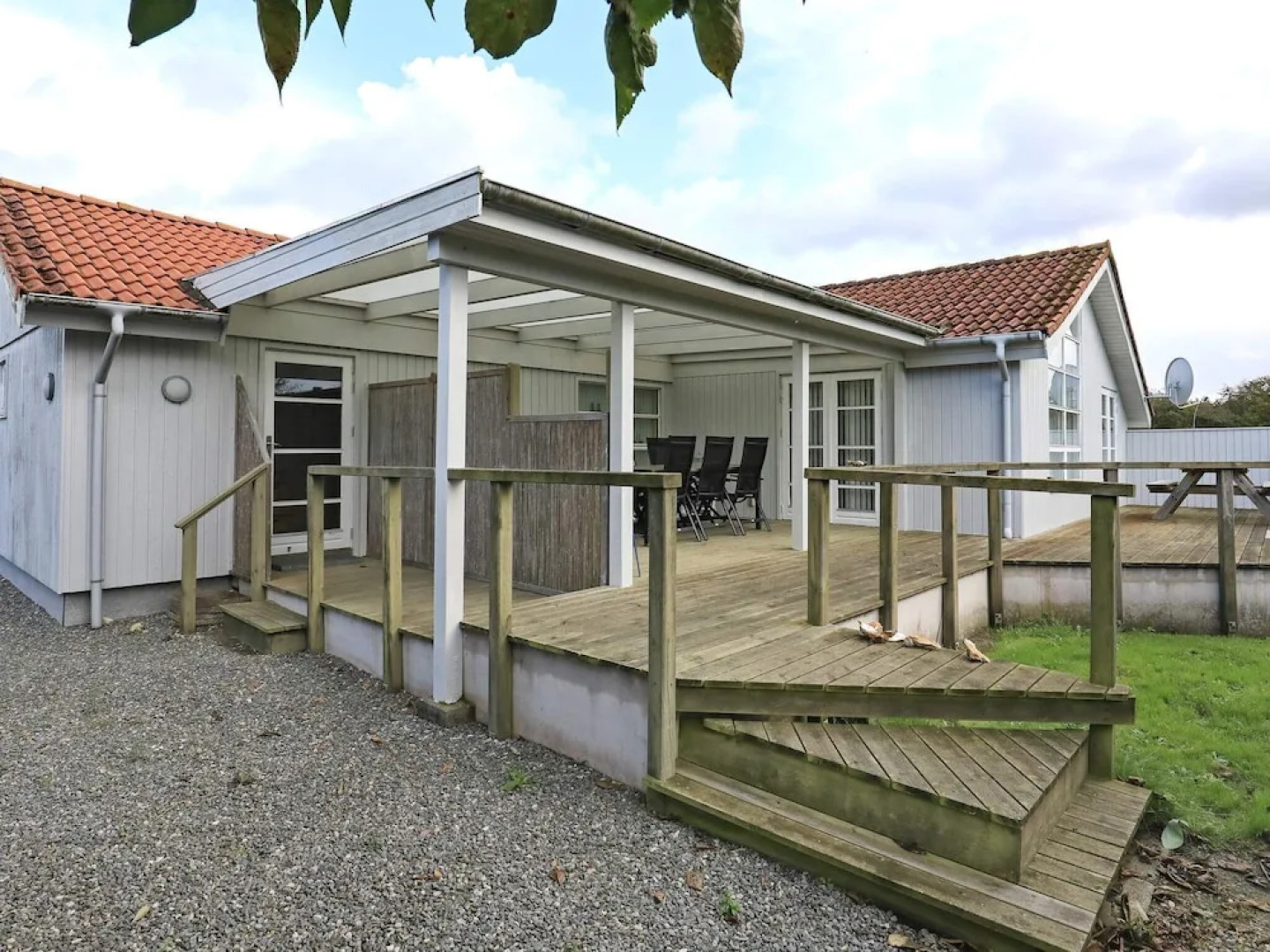 Quaint Holiday Home in Roslev With Roofed Terrace