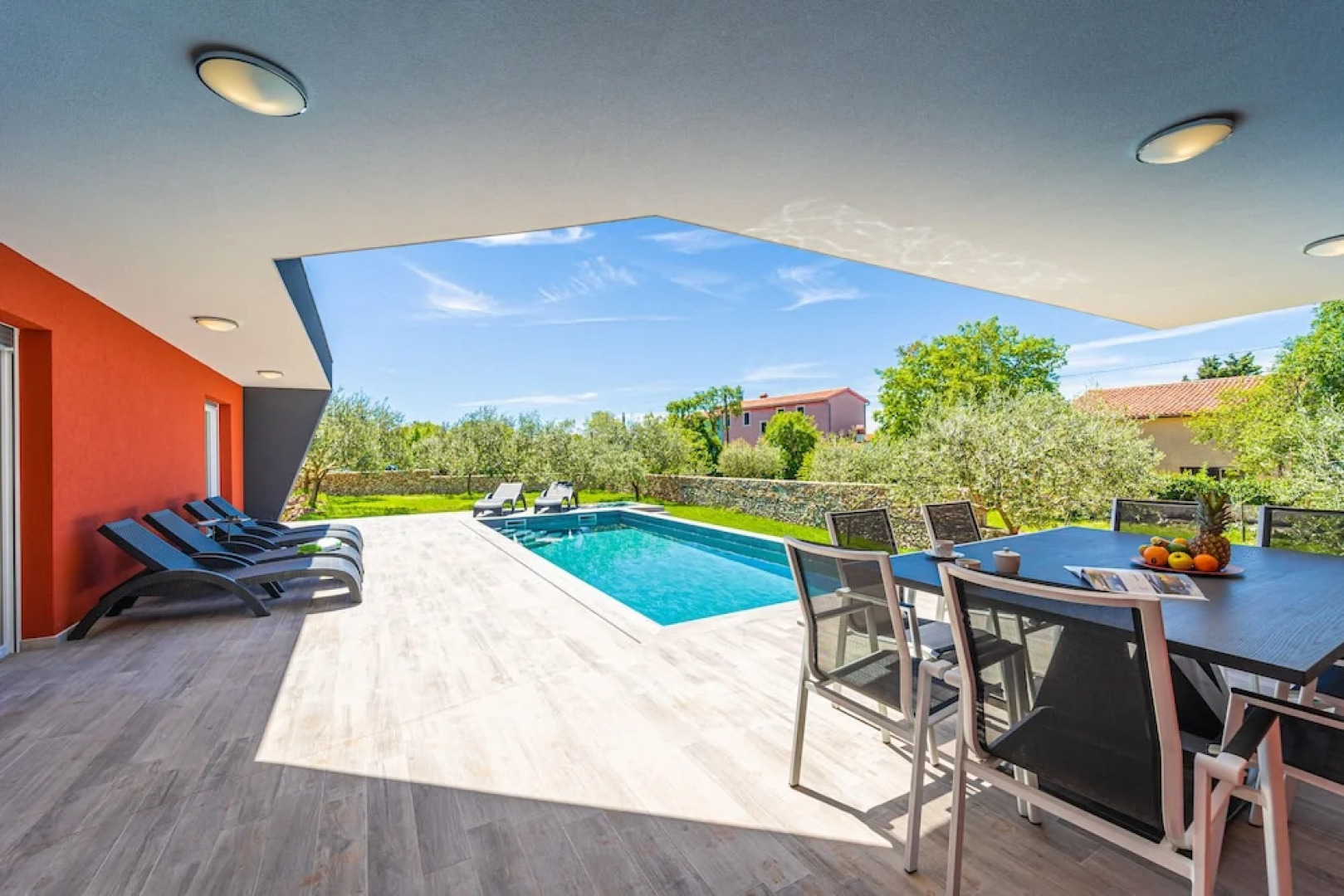 Modern Villa With Pool and Terrace