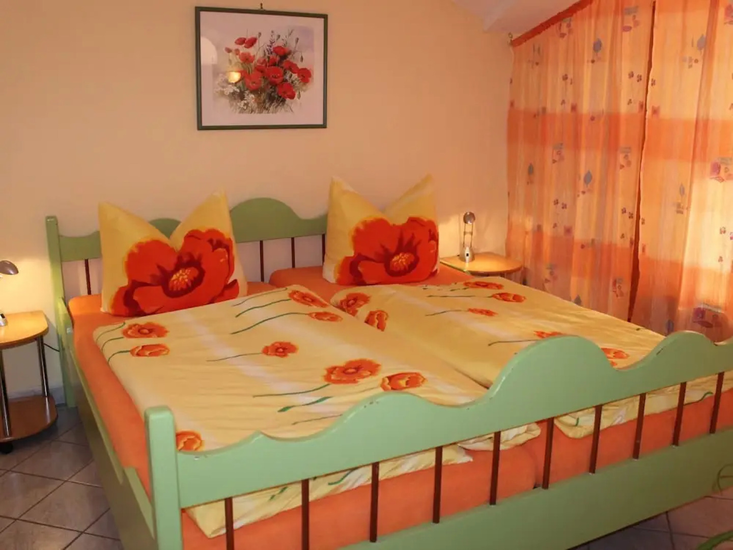 Wohnung in Weibig mit Garten