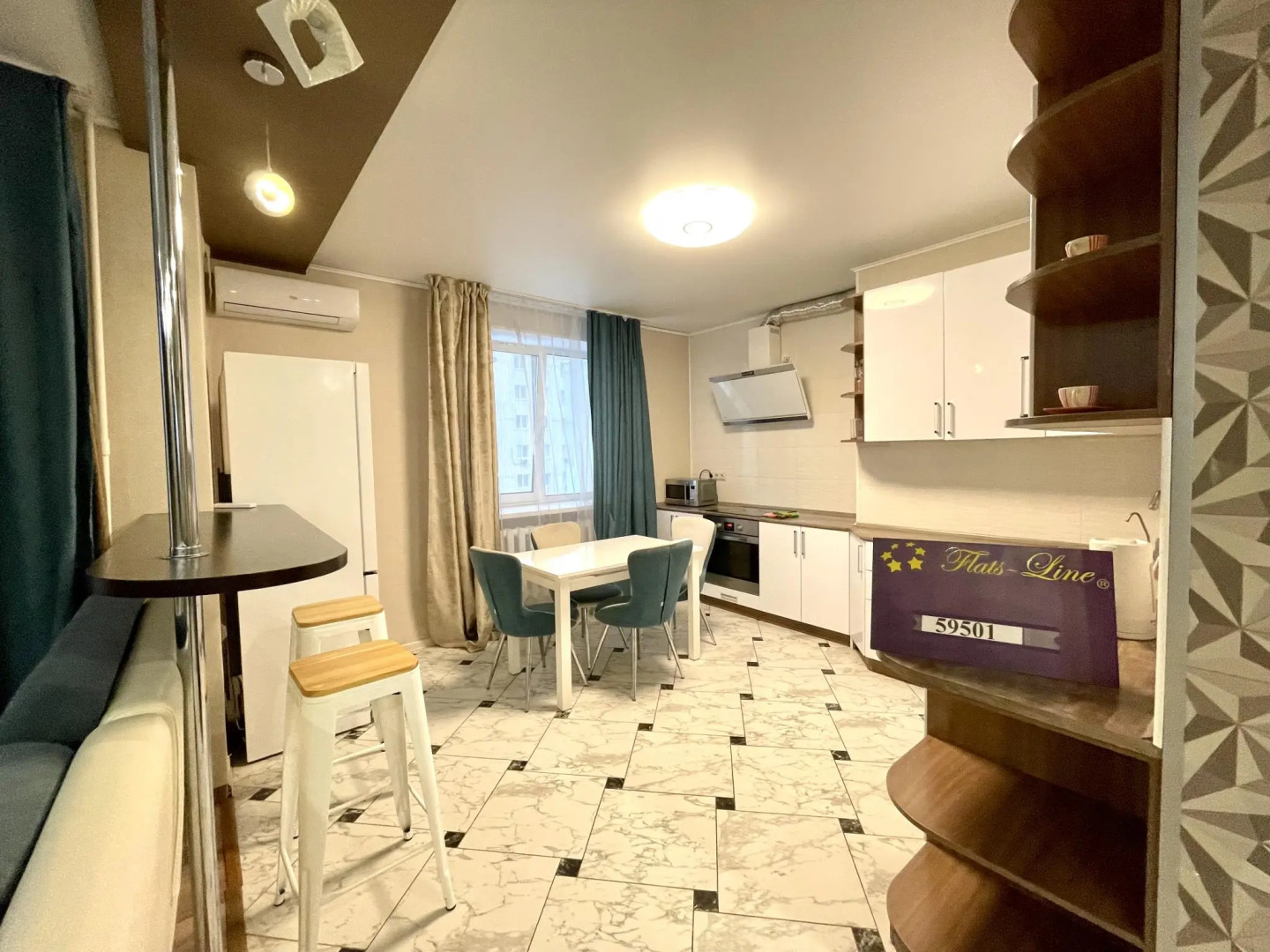 Апартаменты Флэтс-Лайн на  ул. Красноармейская, д. 100