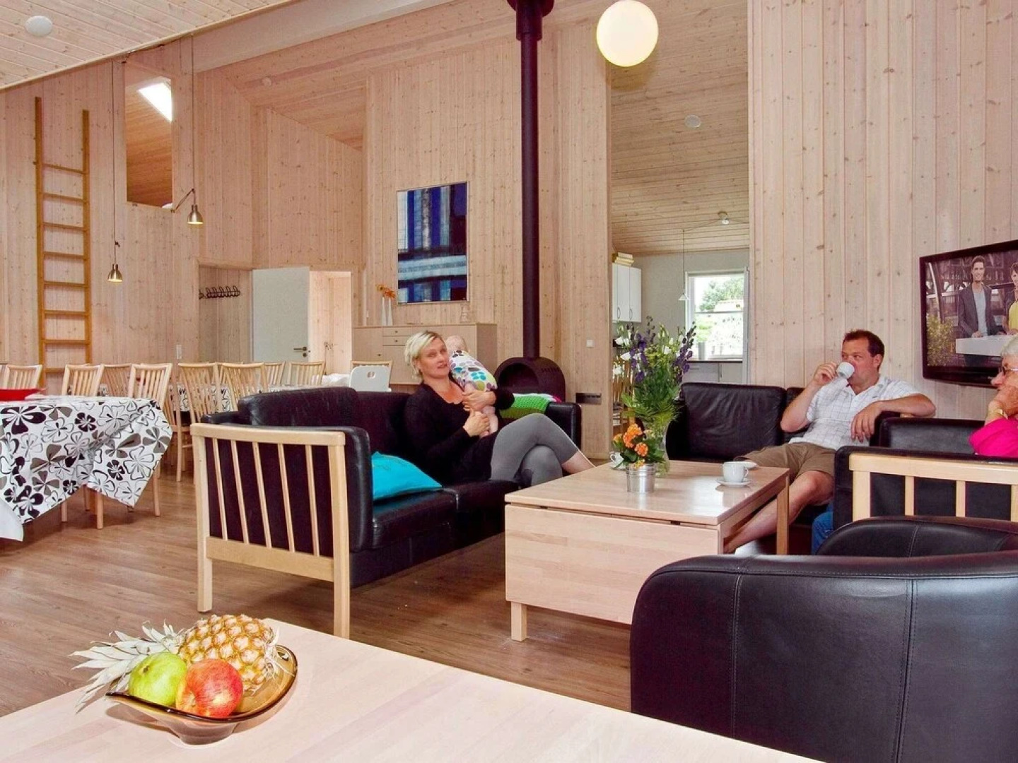 Spacious Holiday Home in Vejers Strand with Pool