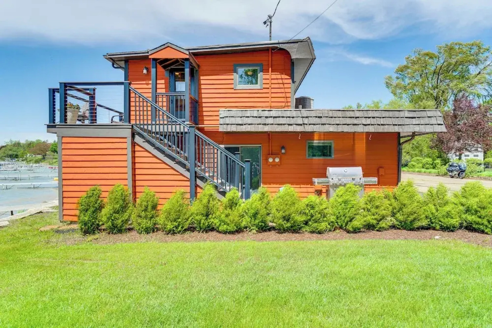 Steps to Powers Lake: Wisconsin Family Home