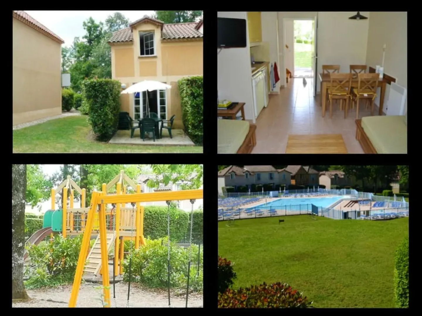 House With one Bedroom in Monflanquin, With Wonderful Lake View, Pool