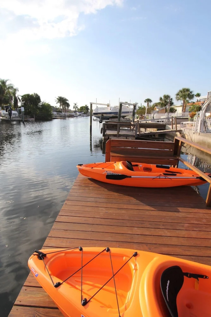 Beautiful Gulf Coast Living on the Canal - Three Bedroom Home