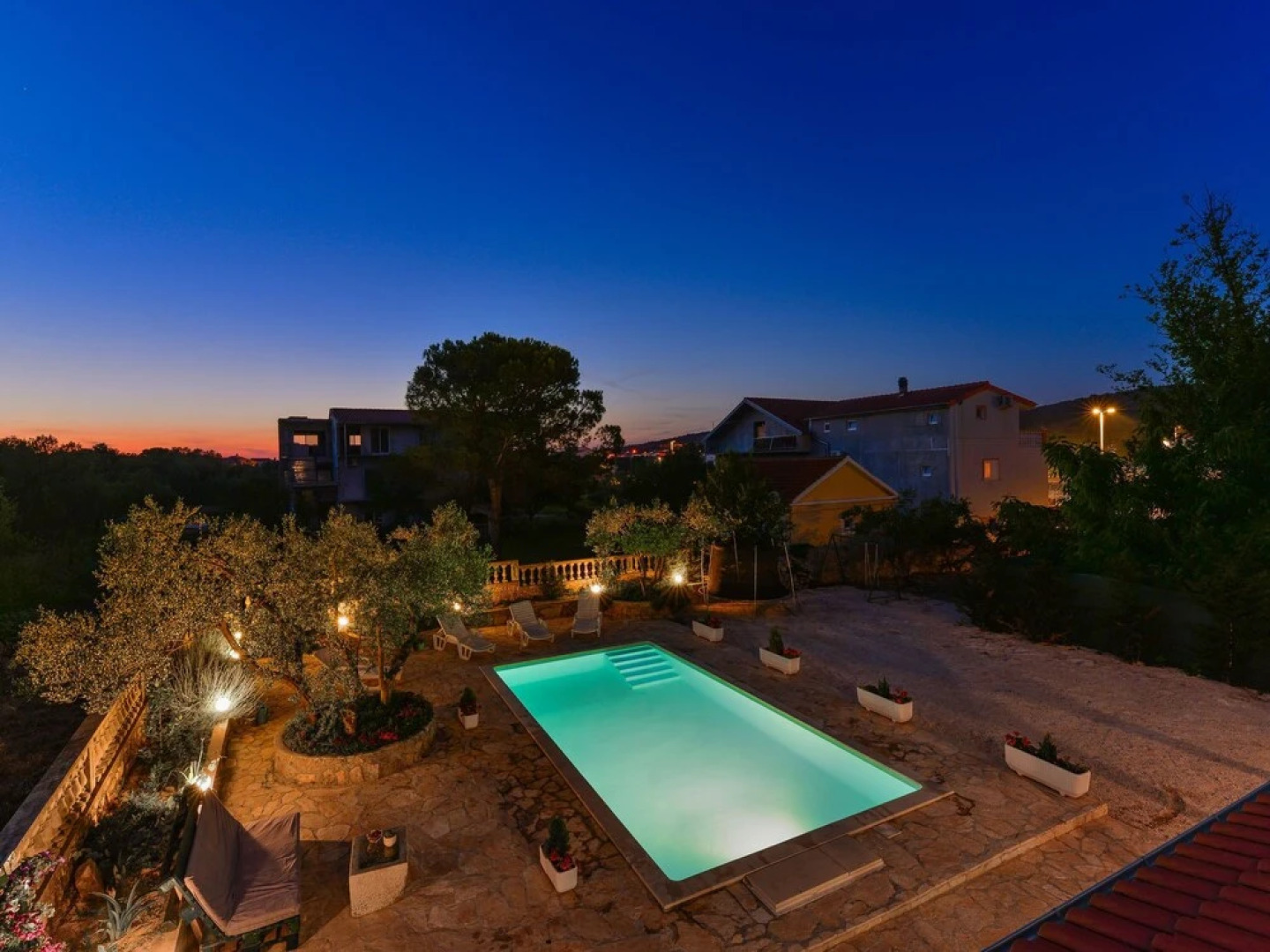 Luxurious Holiday Home in Bibinje with sauna