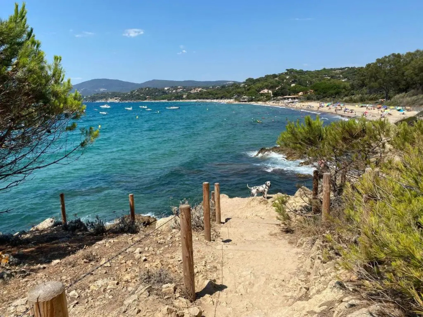 Golfe St Tropez Magique T2 duplex vue mer piscine, garage