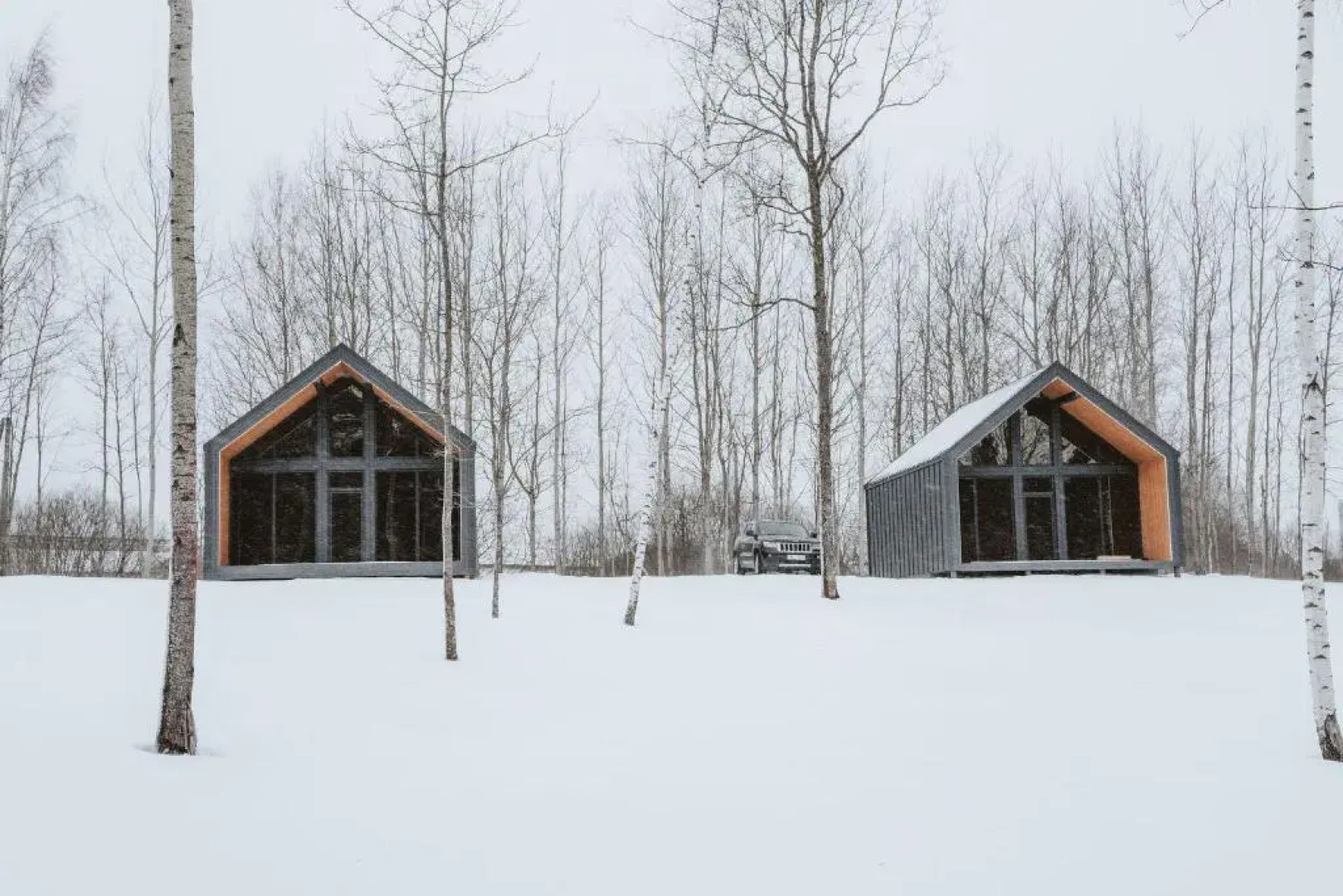 Sniegi design Cabins