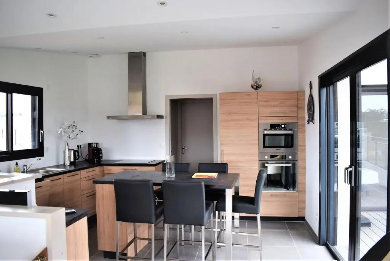 Maison neuve Vue Mer 4 étoiles avec SAUNA à 150m de la plage à PLEUMEUR-BODOU - Ref 242