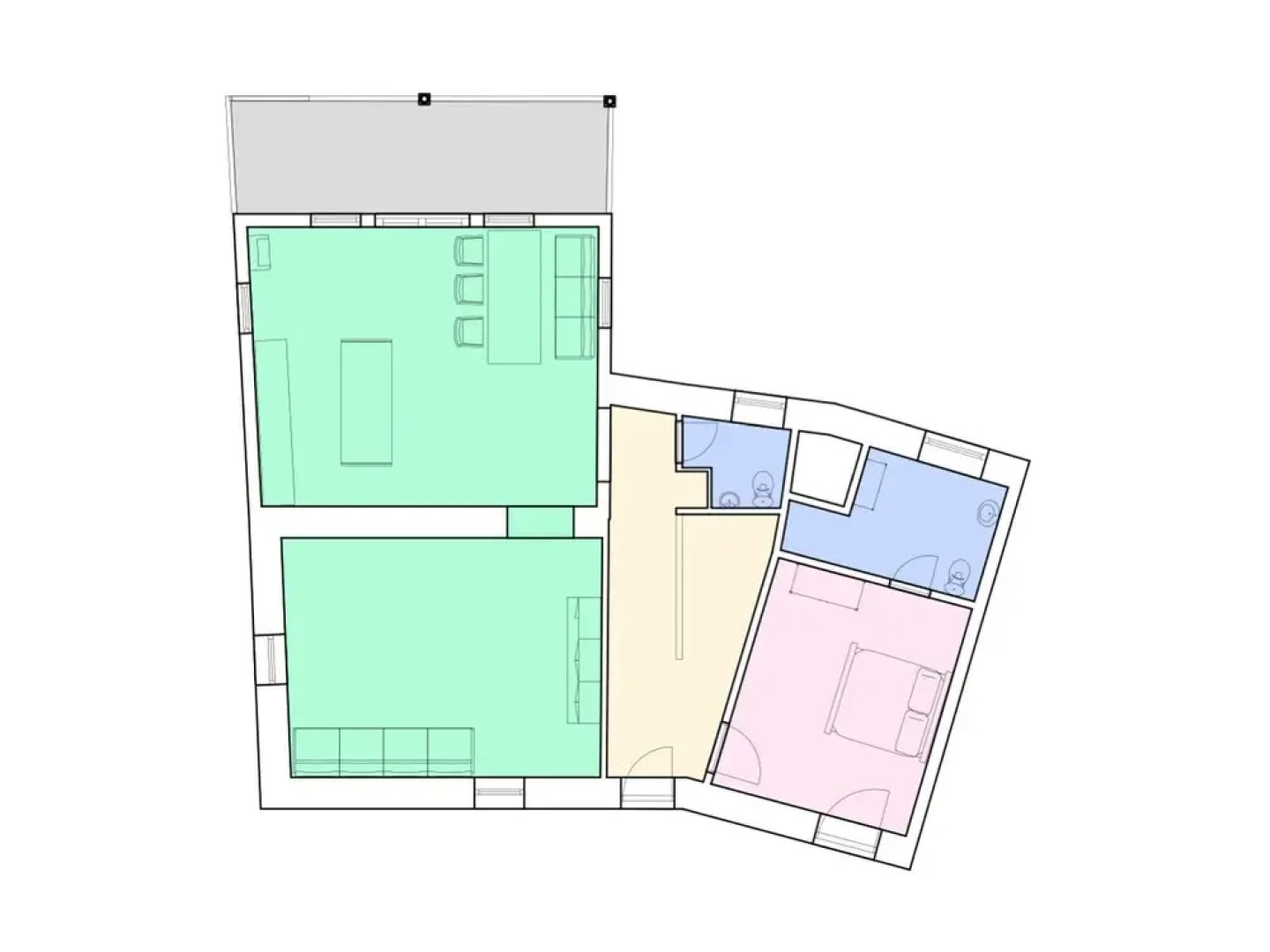 Very Spacious Apartment With Lots of Grandeur and Great Views