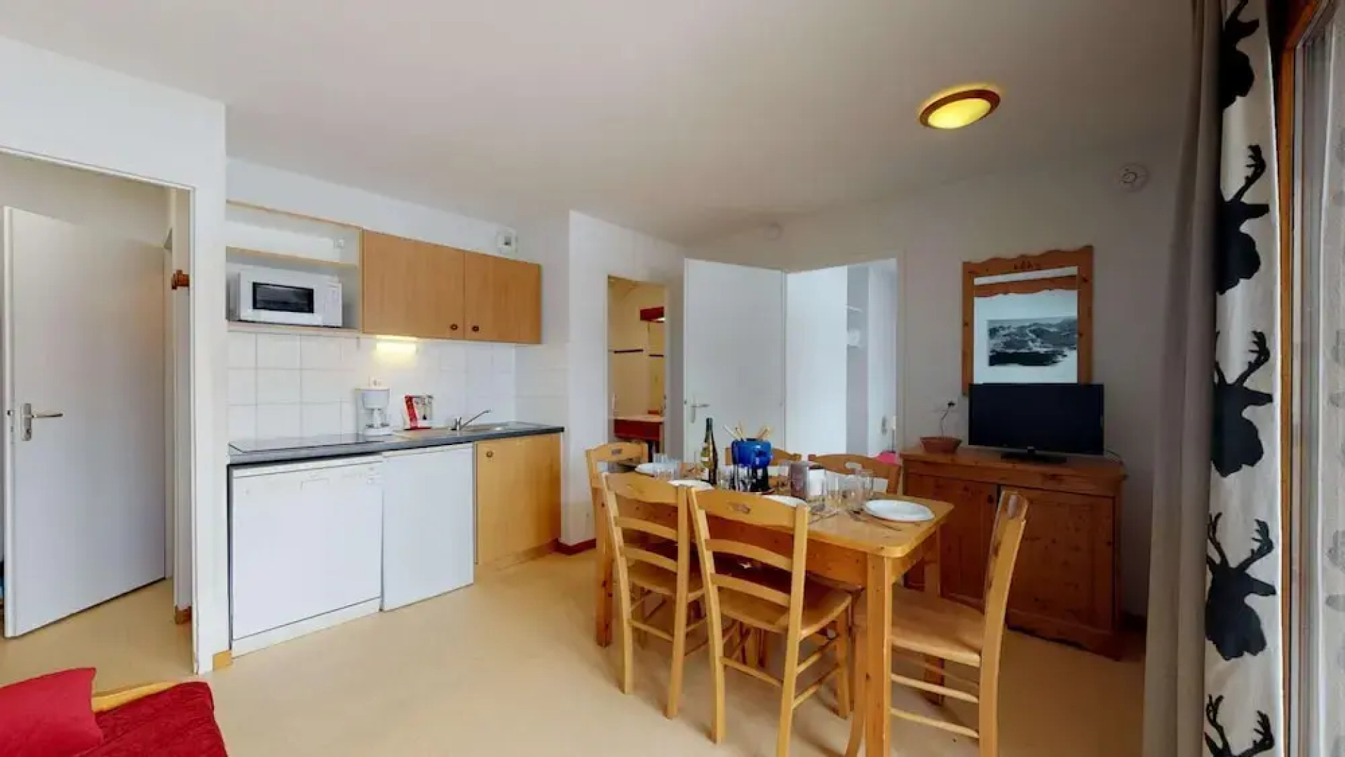 Balcons B 007 - Parc Nat. Vanoise Appart. 6 Pers