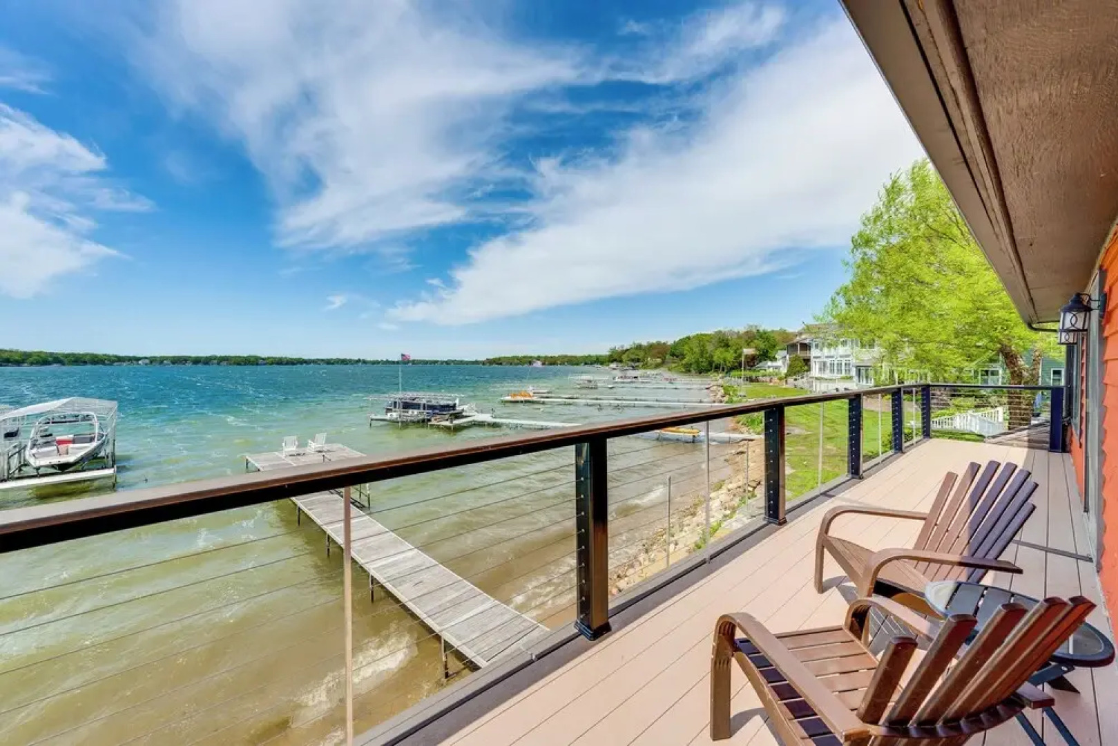 Steps to Powers Lake: Wisconsin Family Home