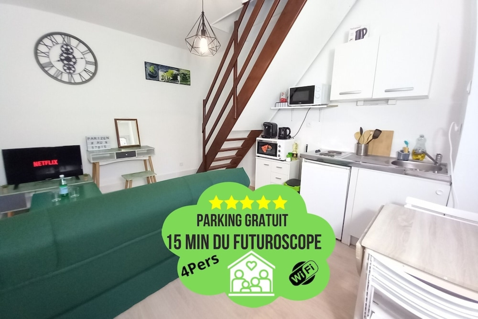 PariZen à Poitiers proche Futuroscope