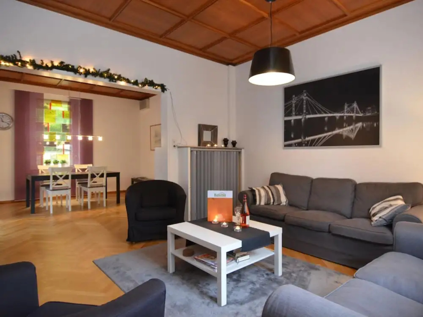 Wohnung im Weserbergland mit Garten