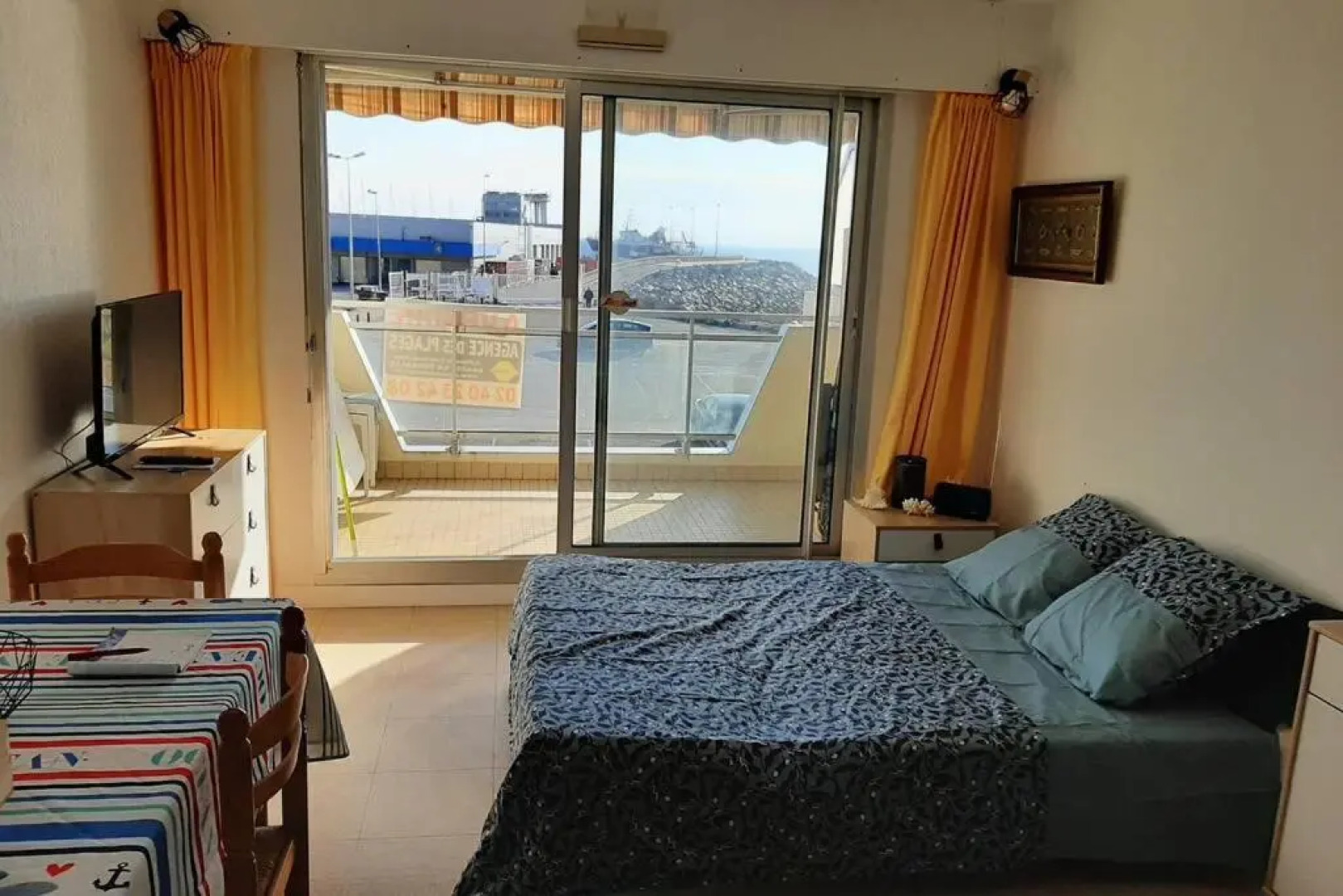 Studio Cabine 2 à 4 personnes face mer.