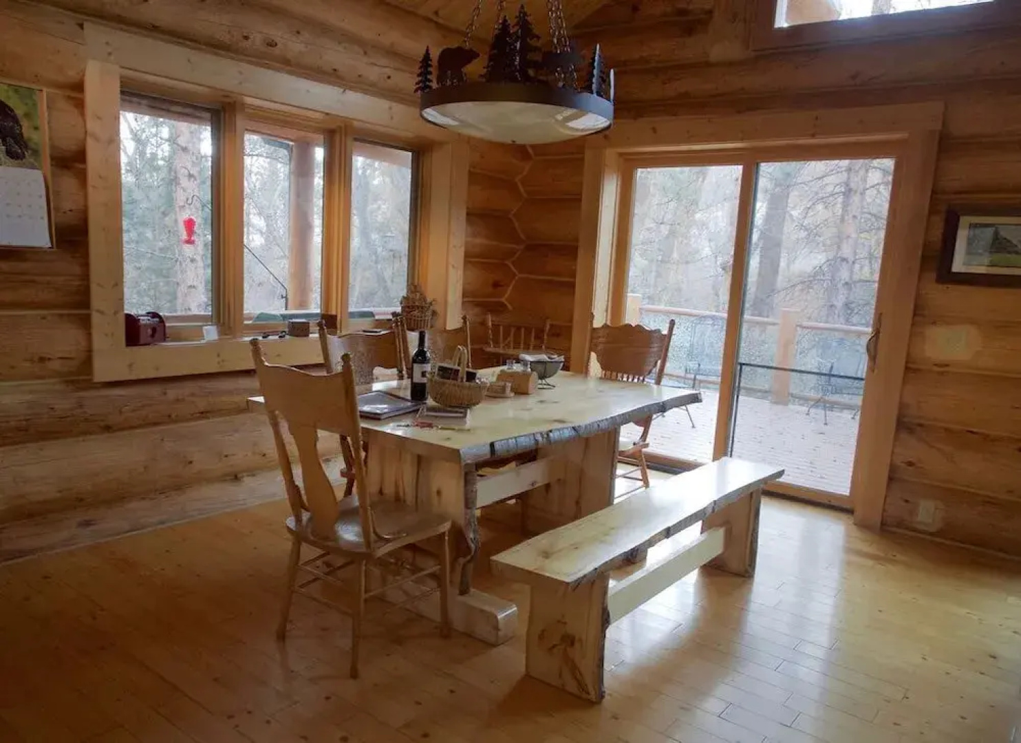 Cliffs & Stream Log - 3 Br Cabin