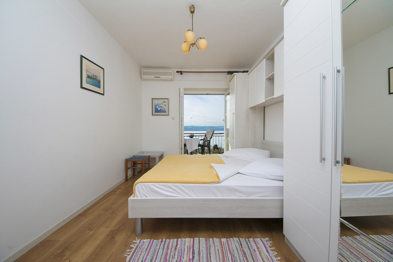 Apartment Panorama - terrace with sea view: A1 Brela, Riviera Makarska