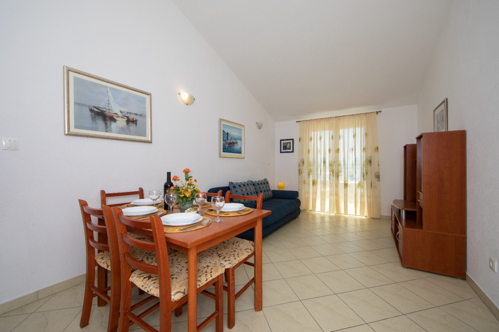 Apartment Ruzica - with sea view: A3 - zuti Igrane, Riviera Makarska