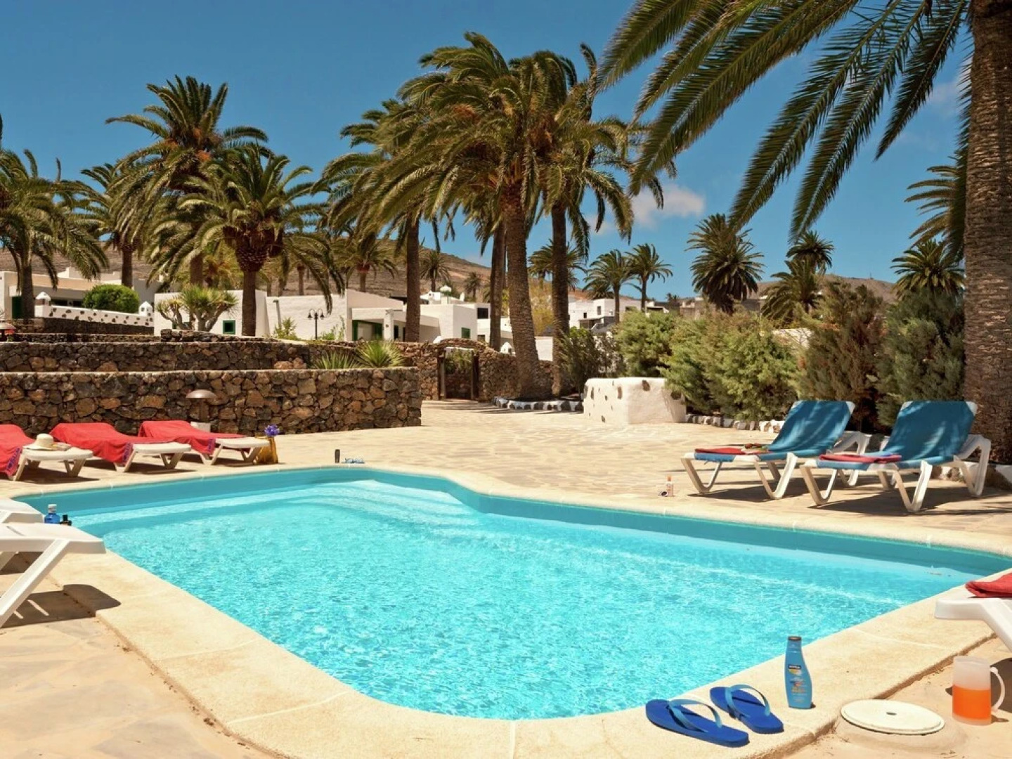 Detached Villa With Communal Swimming Pool, Located in the North of Lanzarote