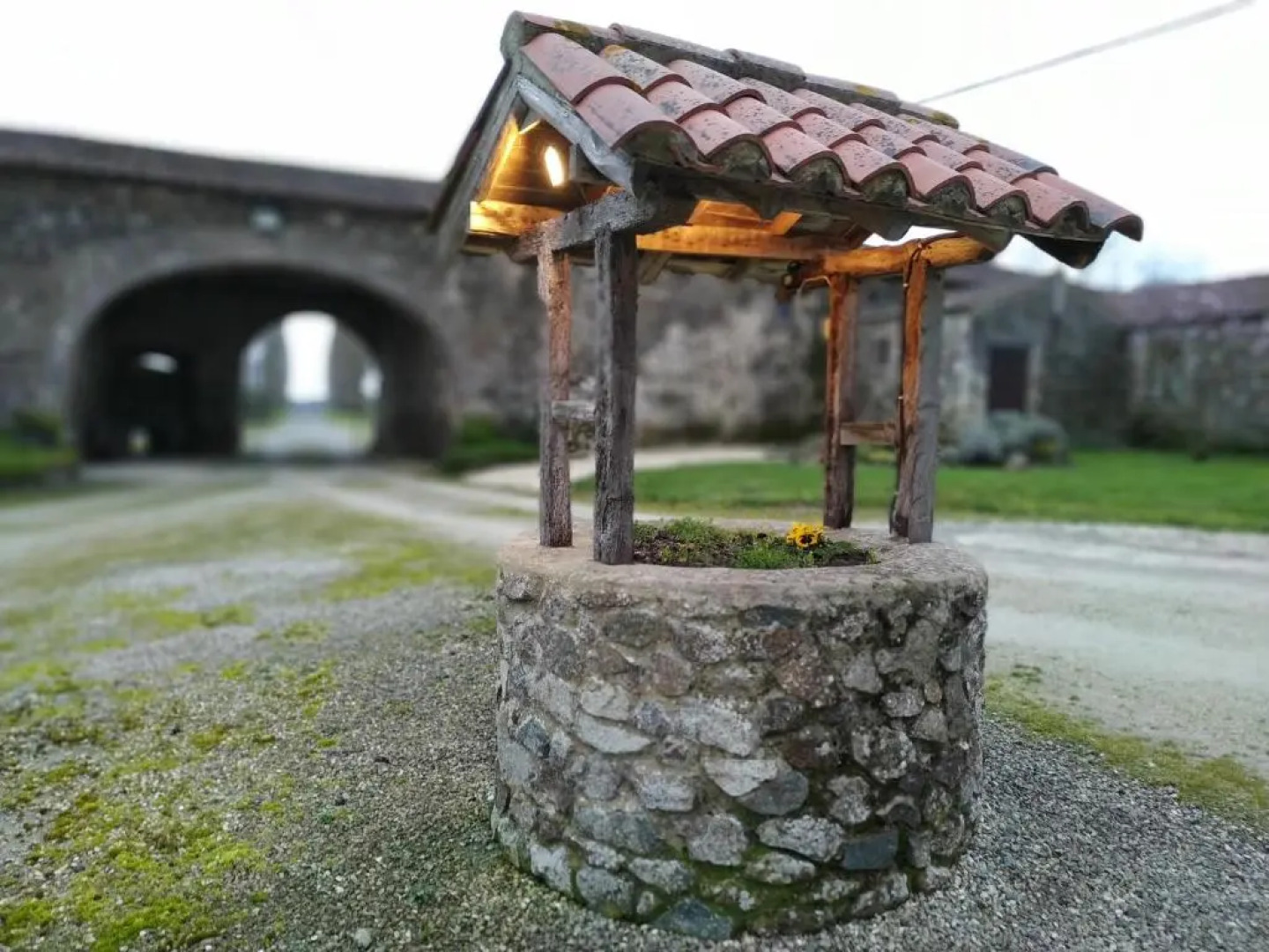 Manoir Courtyard cottage rental Vendee