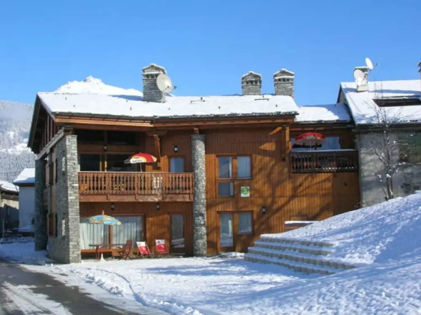 Apartment With 3 Bedrooms in Bourg-saint-maurice, With Wonderful Mount